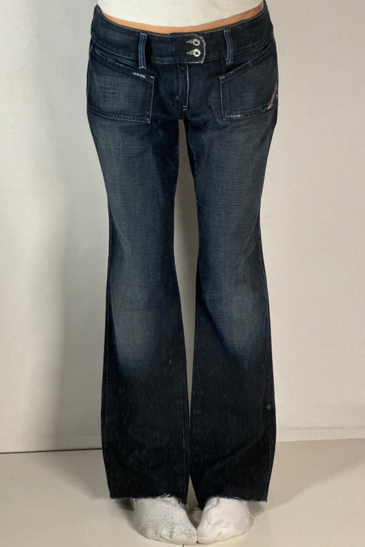 Lågmidjade jeans stl: S