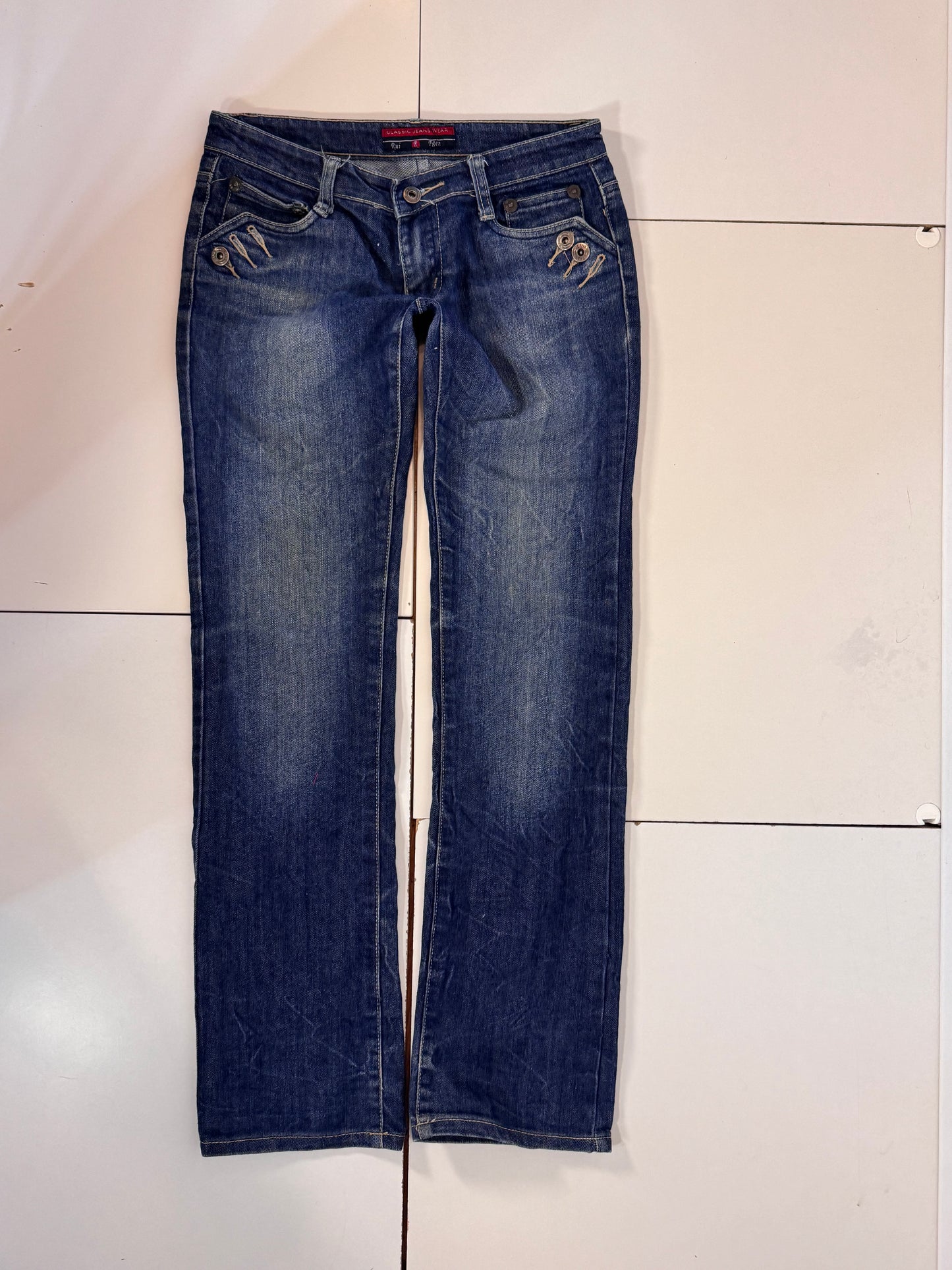 Lågmidjade jeans stl: XS