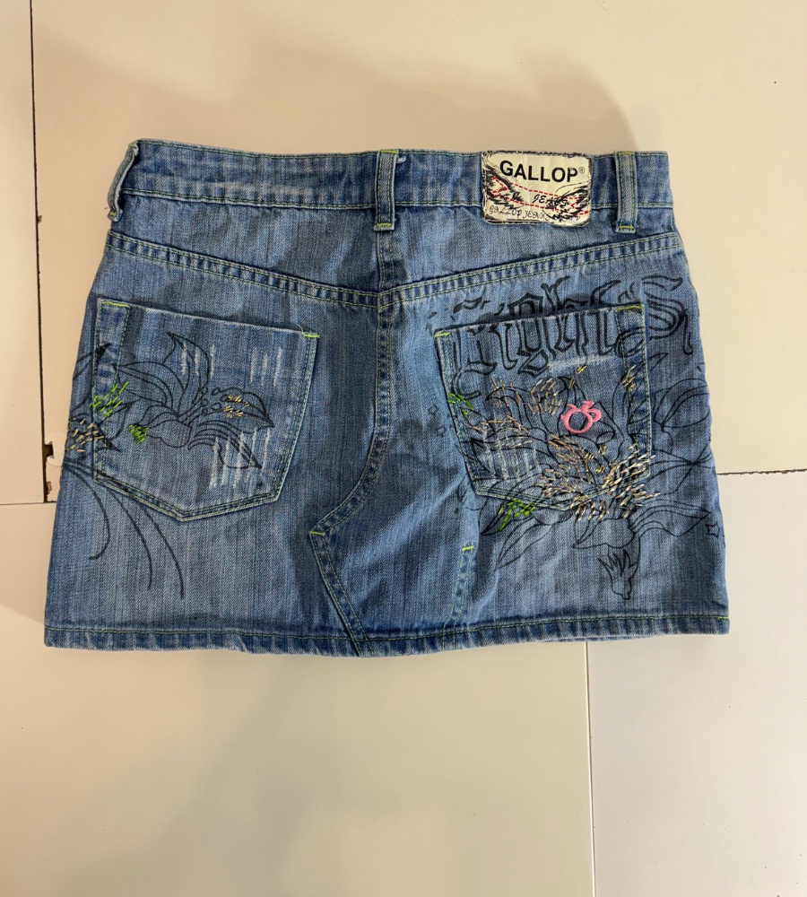 Jeans kjol–stl: XS