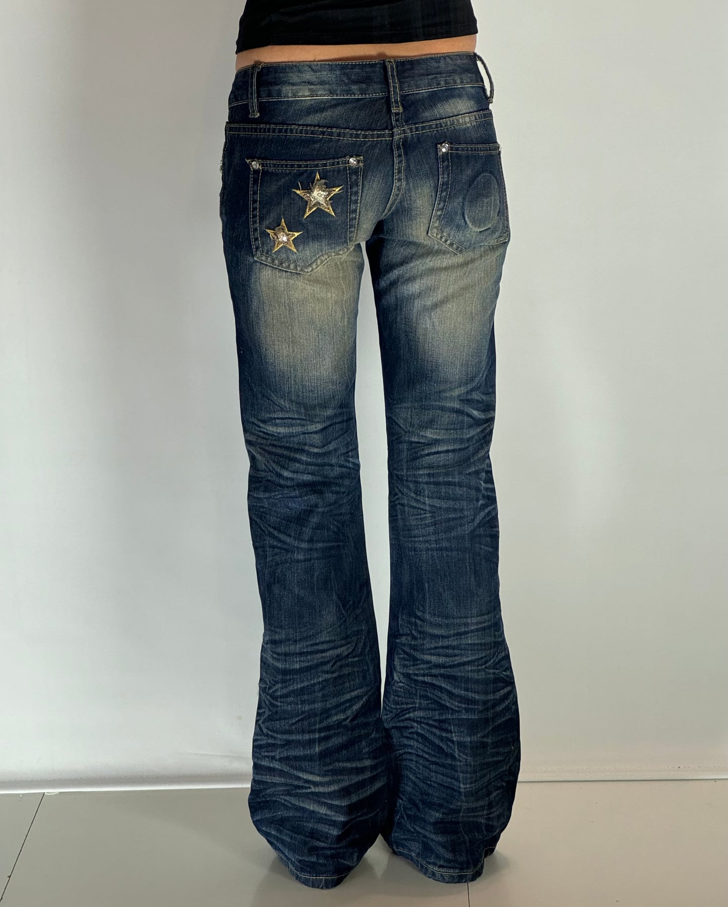 Lågmidjade jeans stl: XS