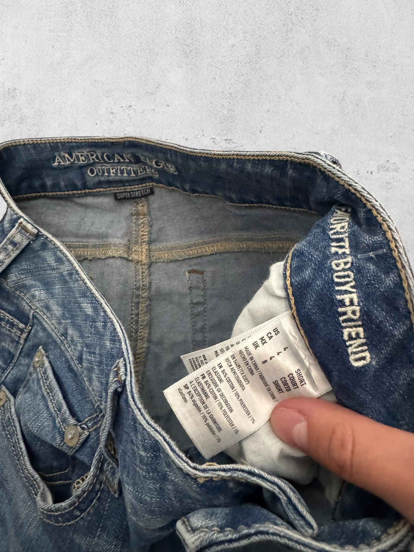 Lågmidjade jeans stl: XS