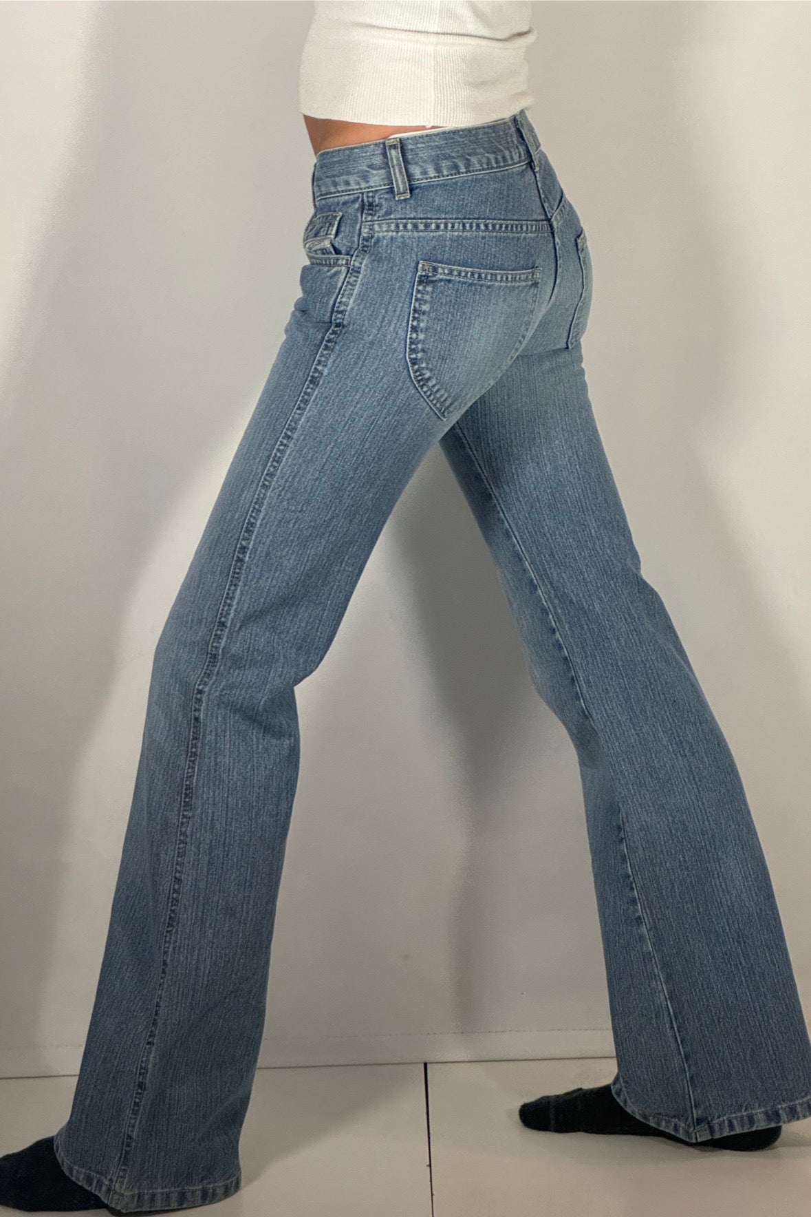 Lågmidjade jeans stl: XS (W28/L34)