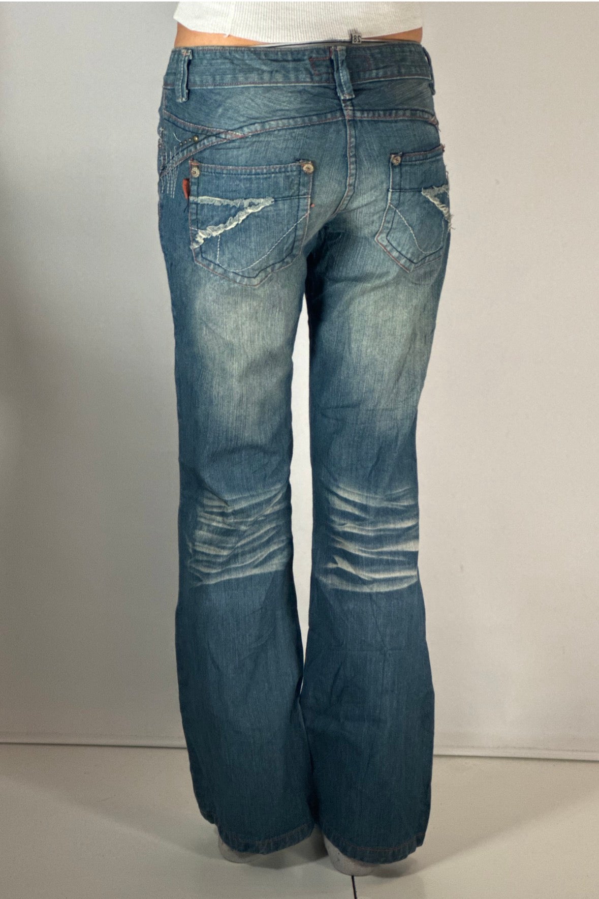 Lågmidjade jeans stl: XS