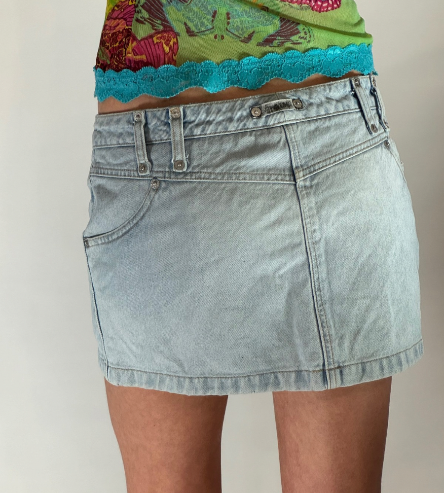 Jeans kjol–stl: S