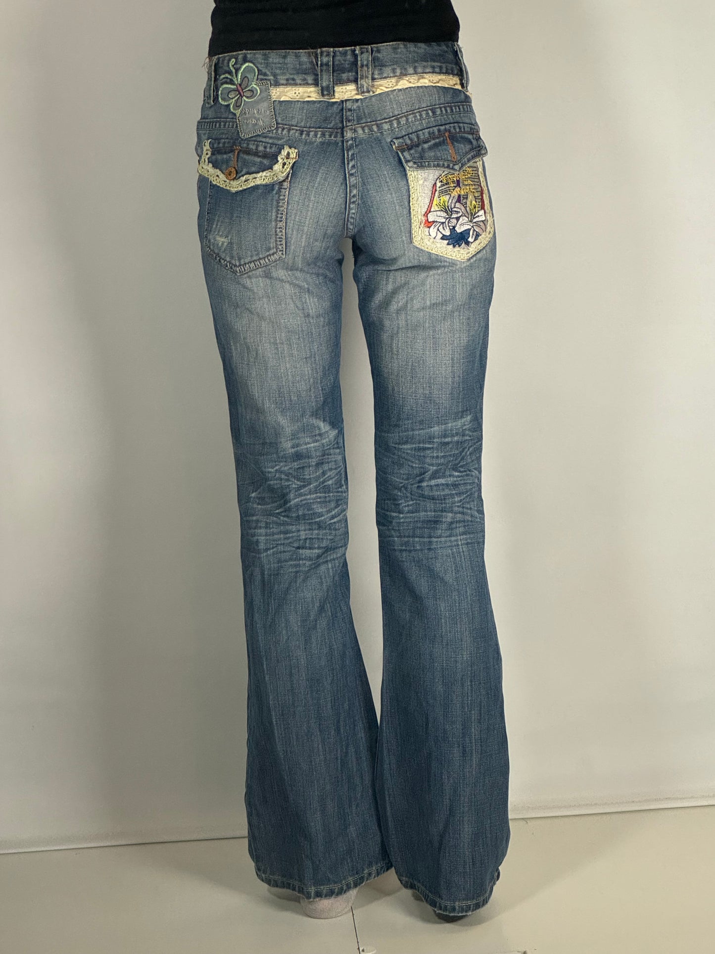 Lågmidjade jeans stl: XS