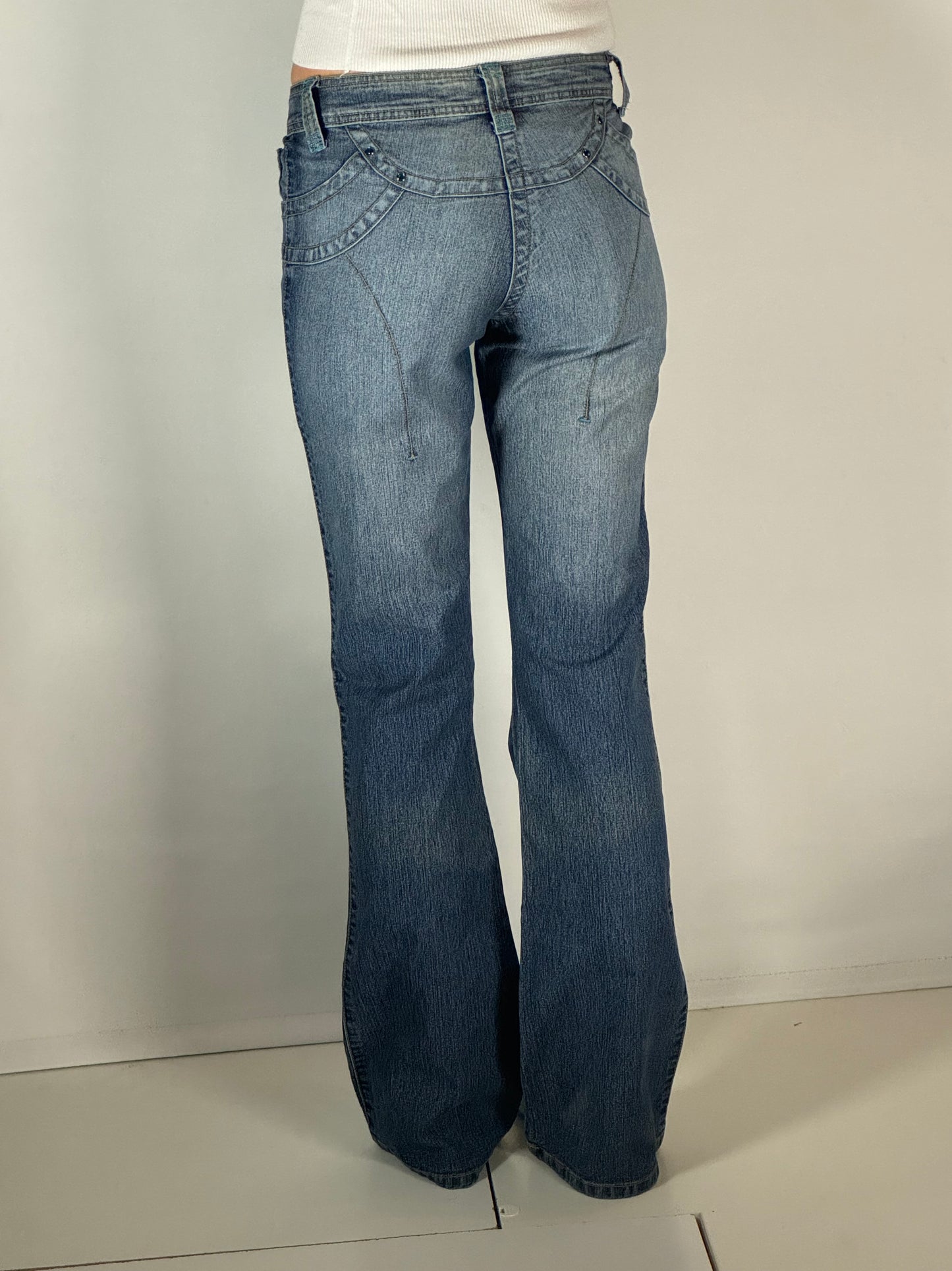 Lågmidjade jeans stl: XXS