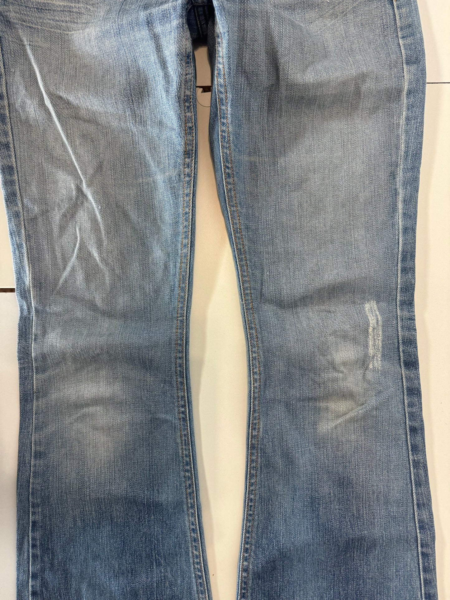 Lågmidjade jeans–stl: S