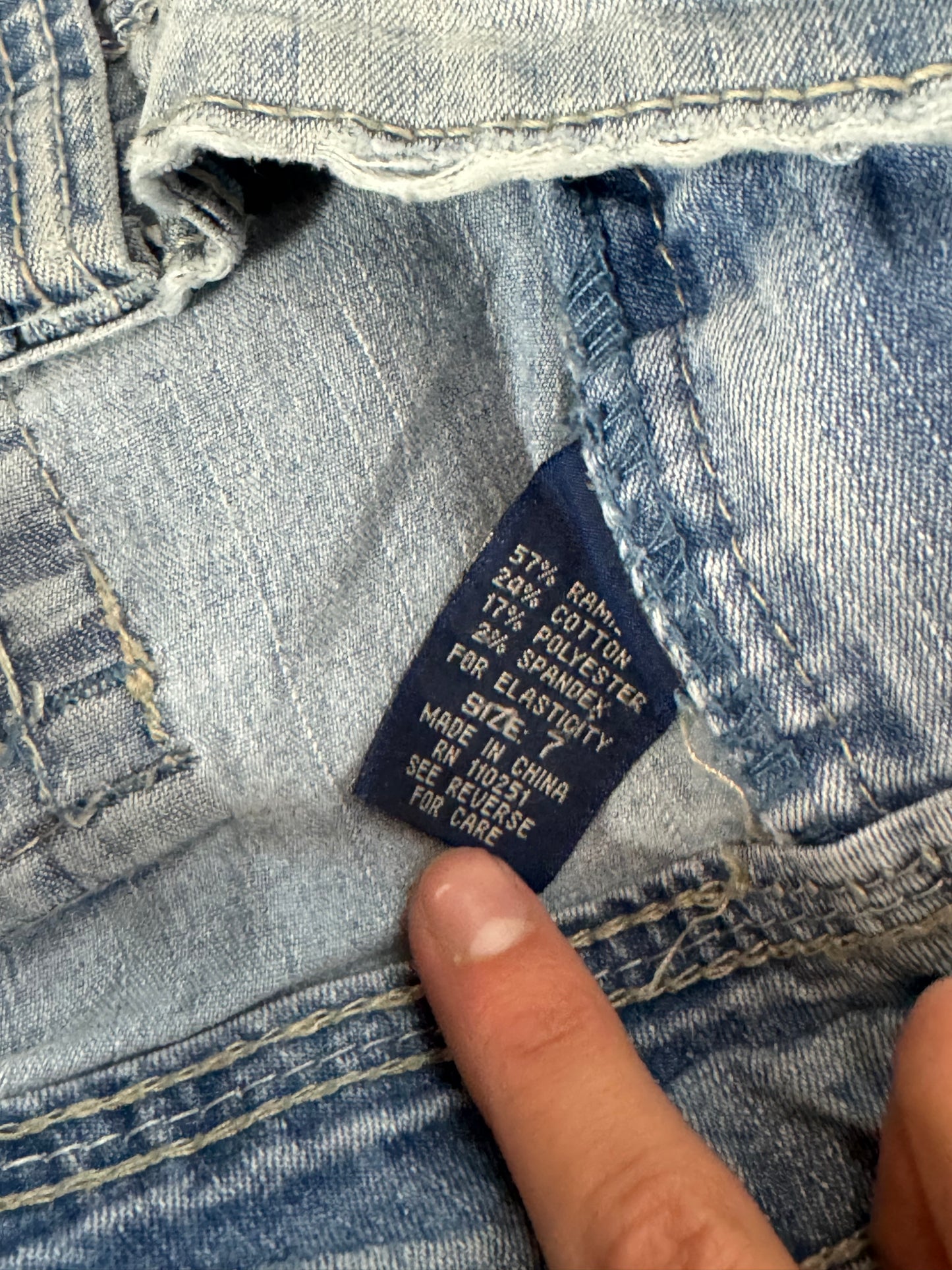 Lågmidjade jeans stl: S