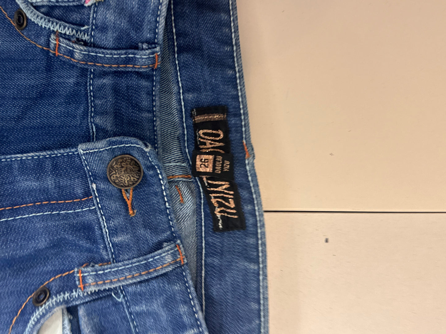 Lågmidjade jeans stl: XXS