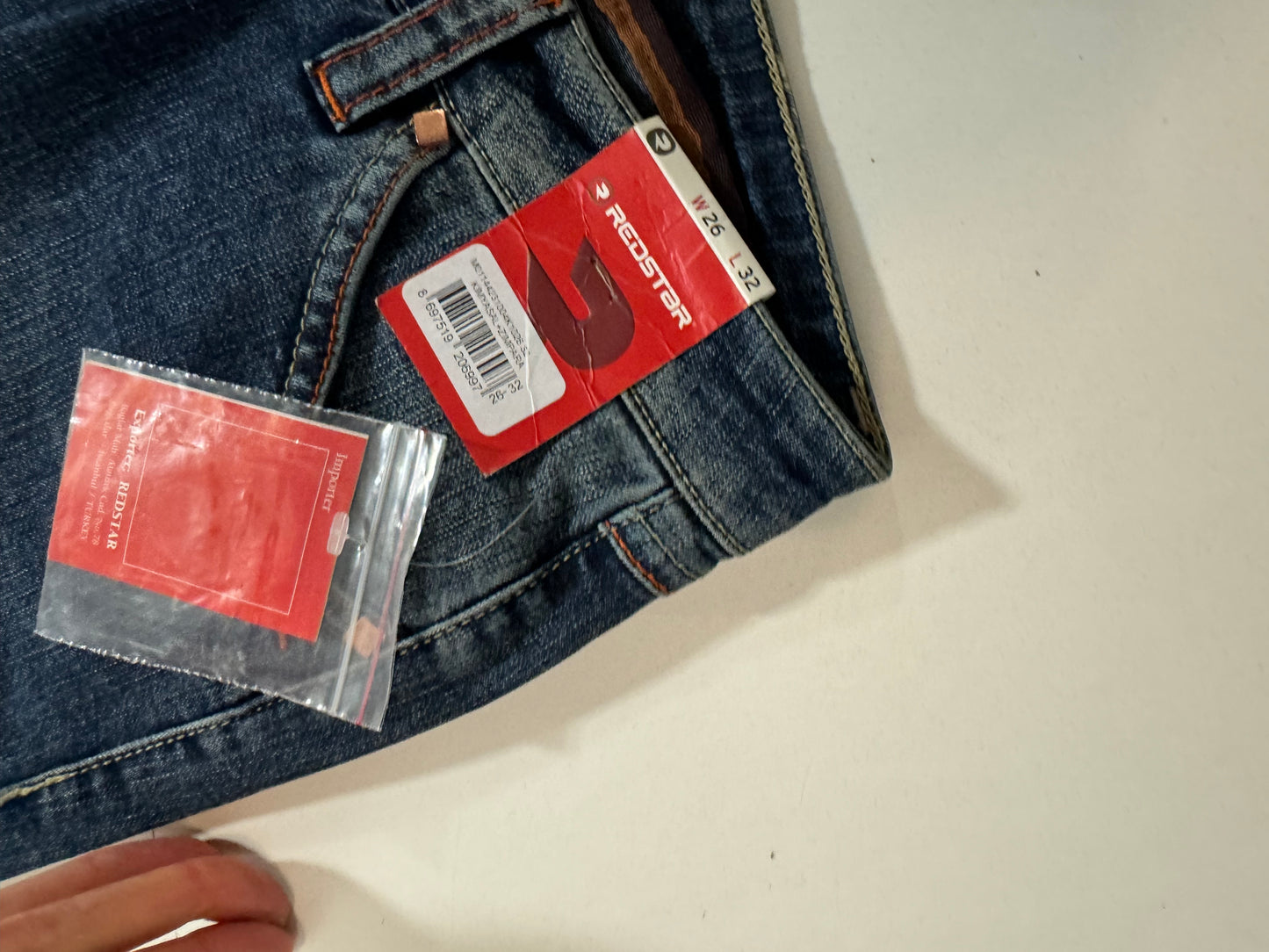 Lågmidjade jeans stl: XS