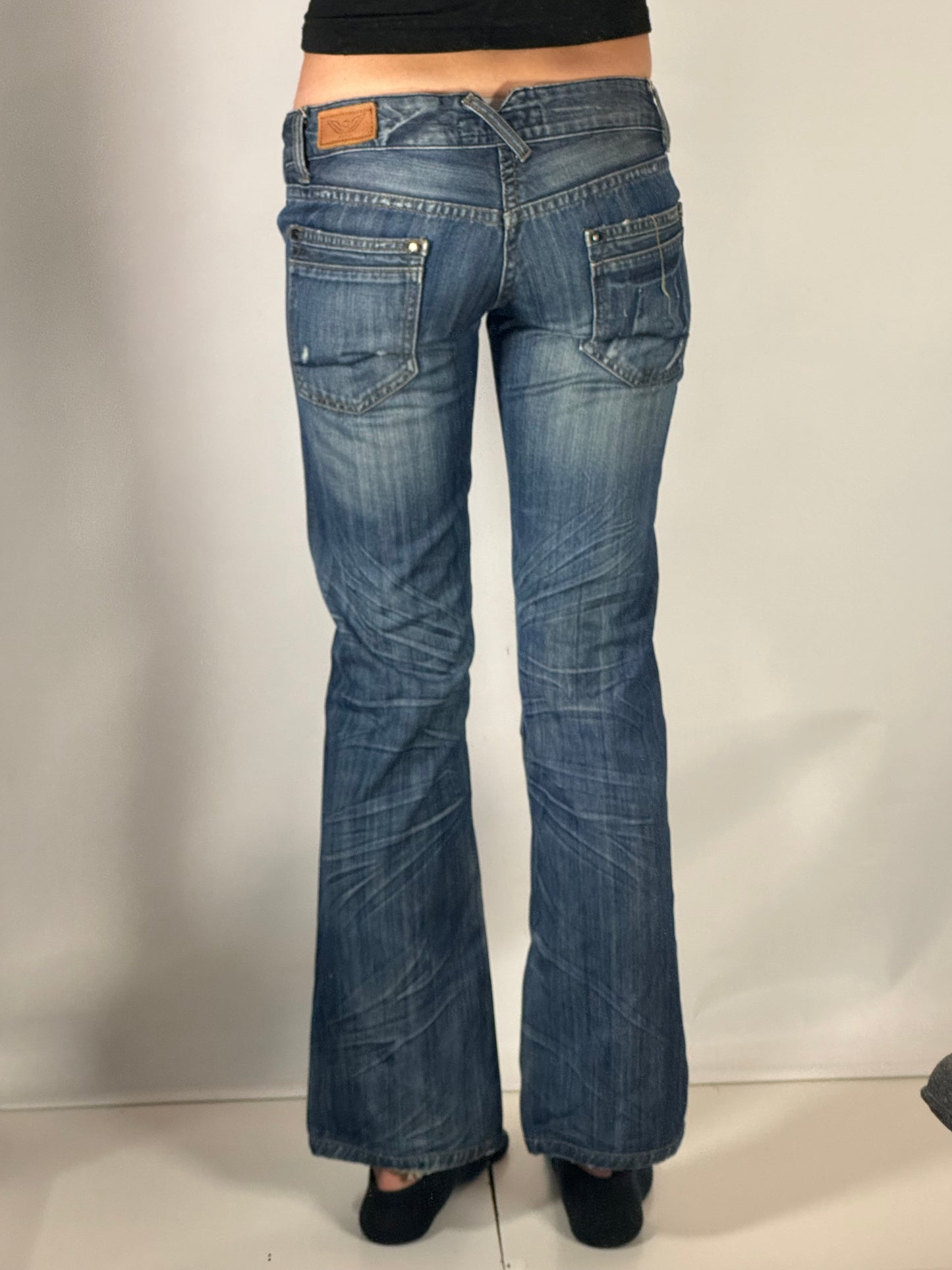 Lågmidjade jeans stl: XXS