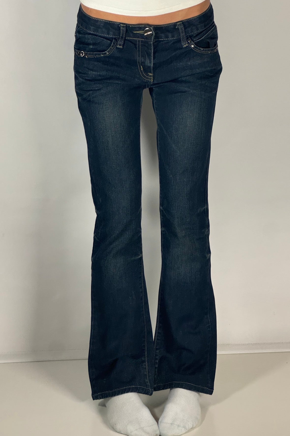 Lågmidjade jeans stl: XS