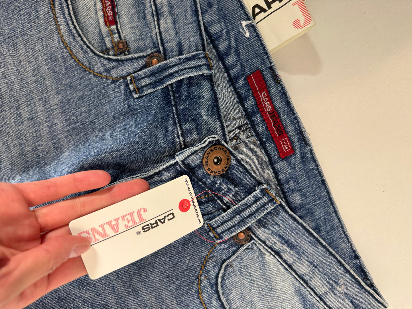 Lågmidjade jeans stl: S