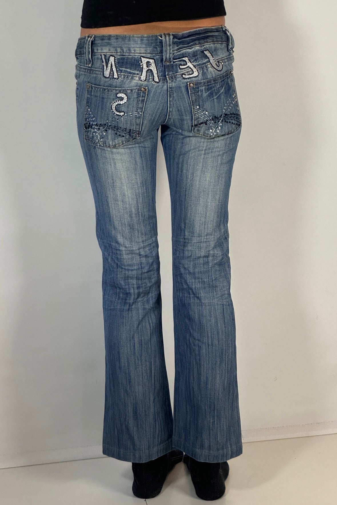 Lågmidjade jeans stl: XXS