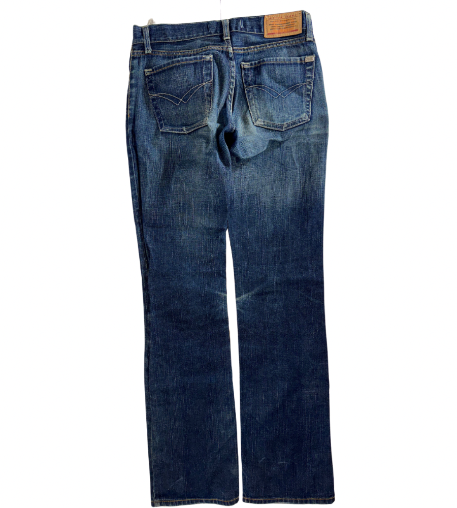 Lågmidjade jeans–stl: XS