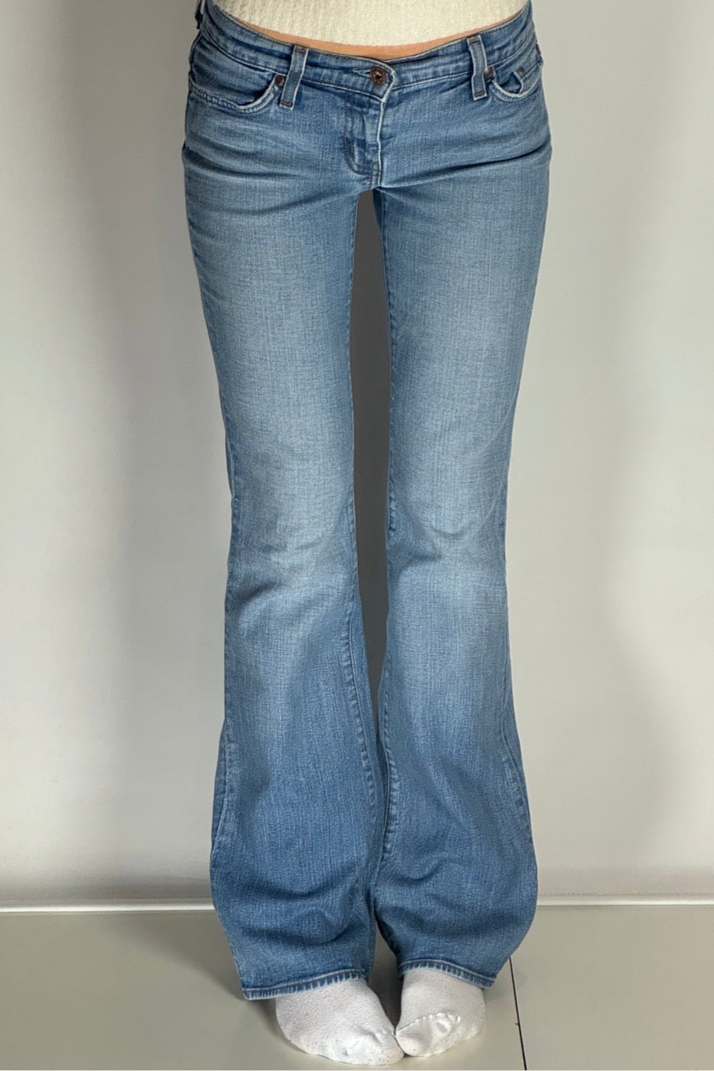 Lågmidjade jeans stl: S