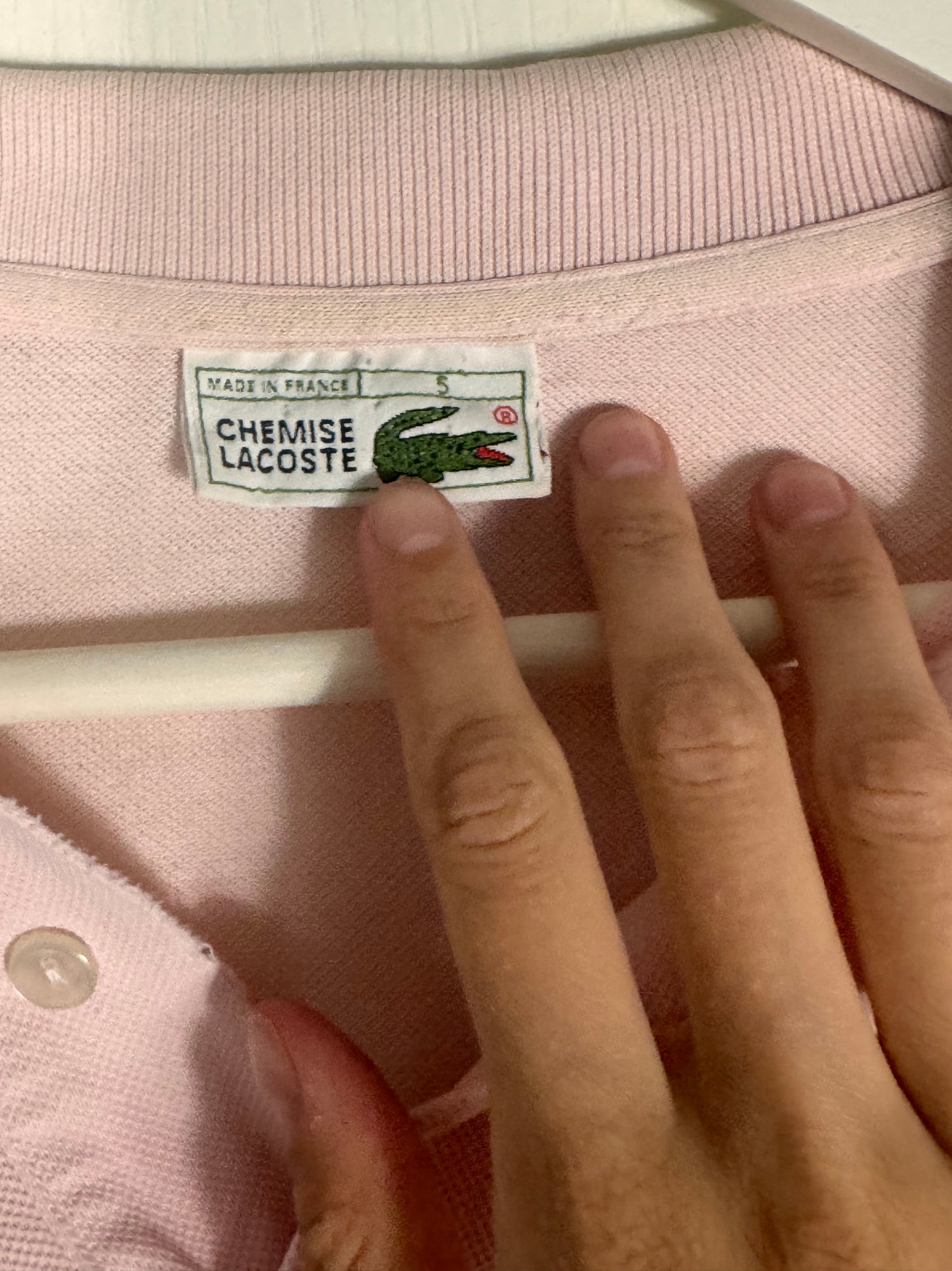 Lacoste top size: M