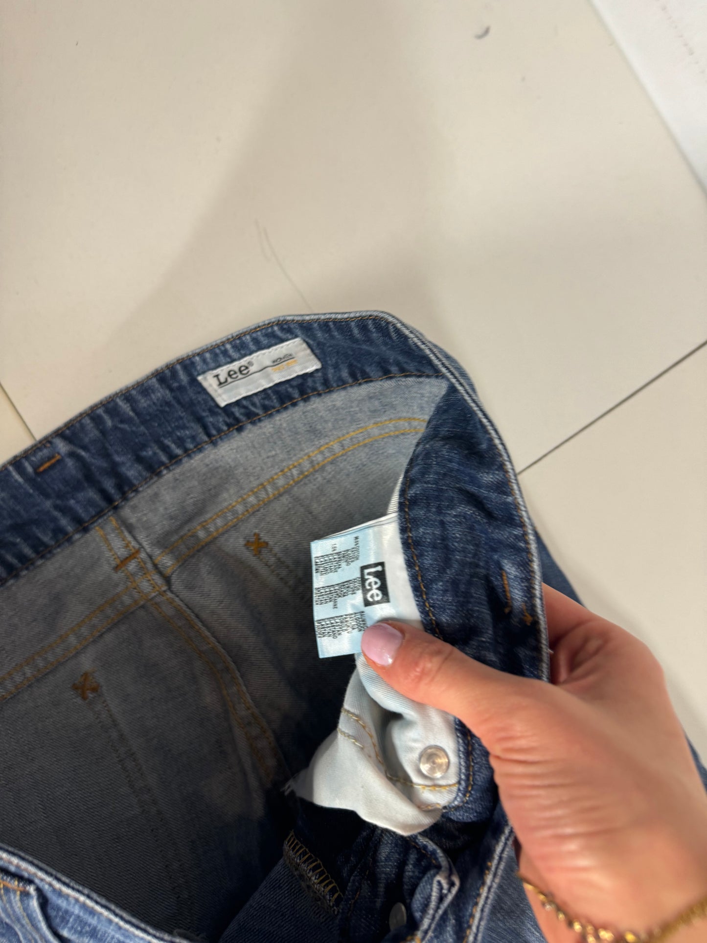 Lågmidjade jeans stl: M