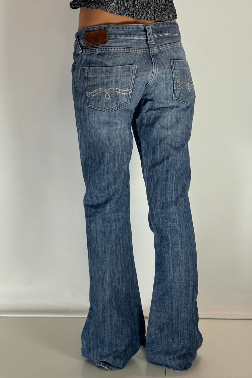 Lågmidjade jeans stl: S