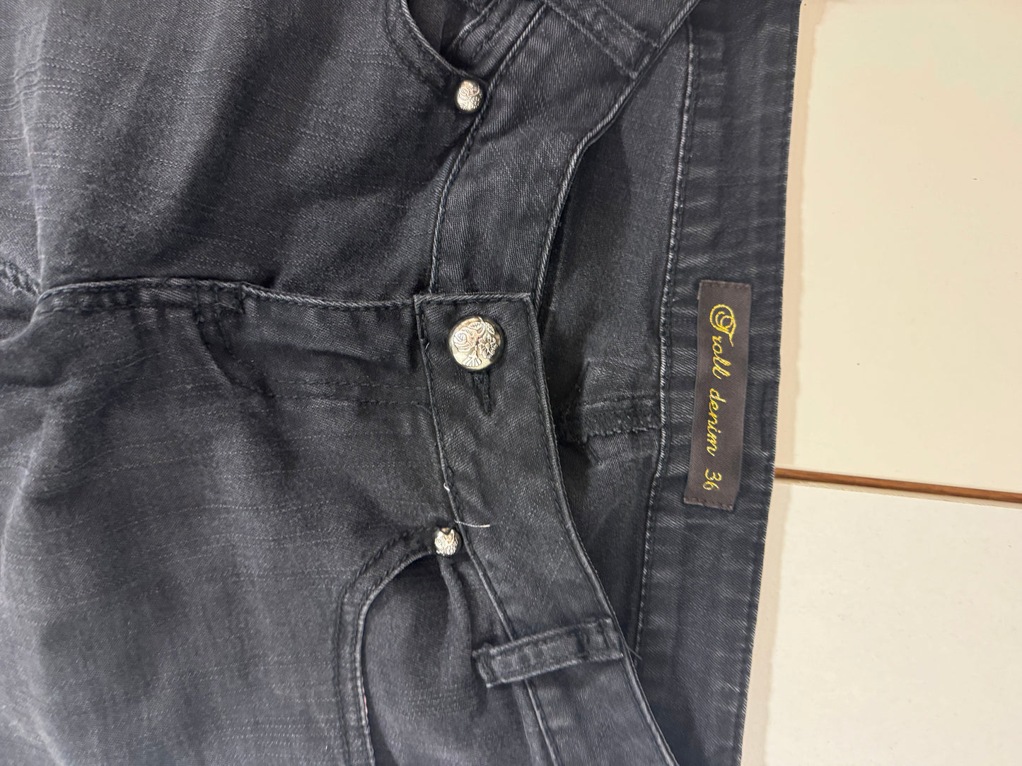 Lågmidjade jeans stl: XS