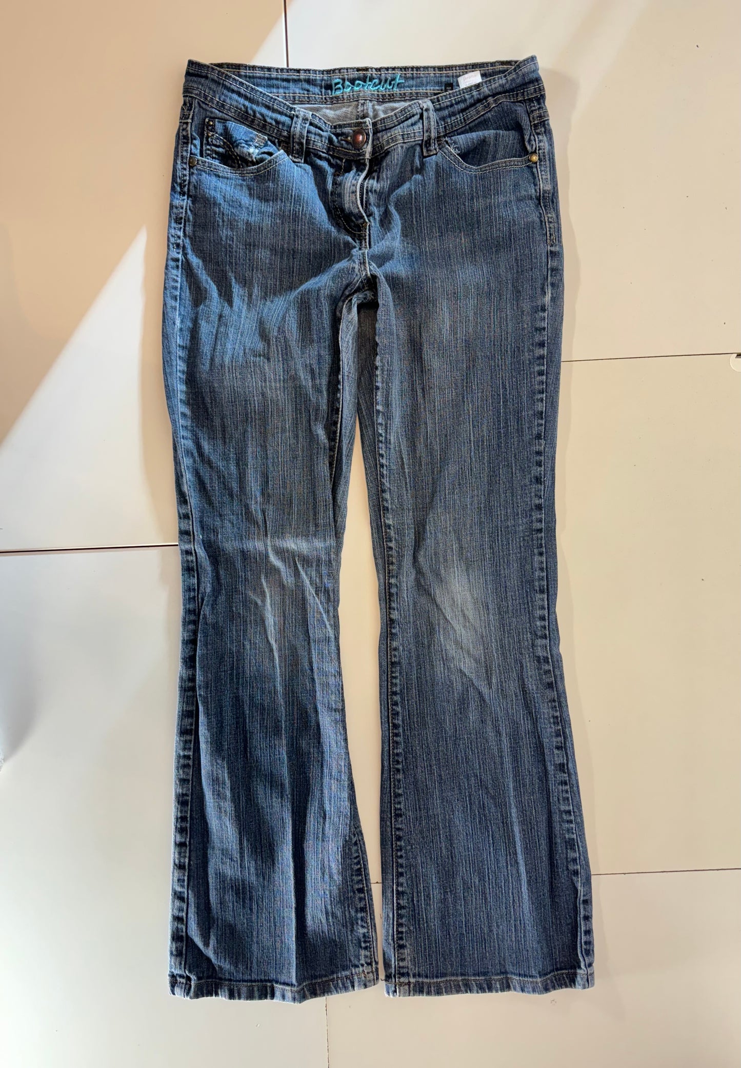 Lågmidjade jeans stl: M