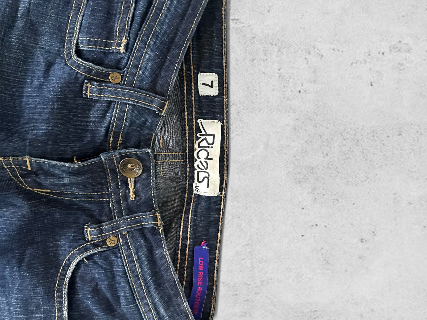 Lågmidjade jeans stl: XXS