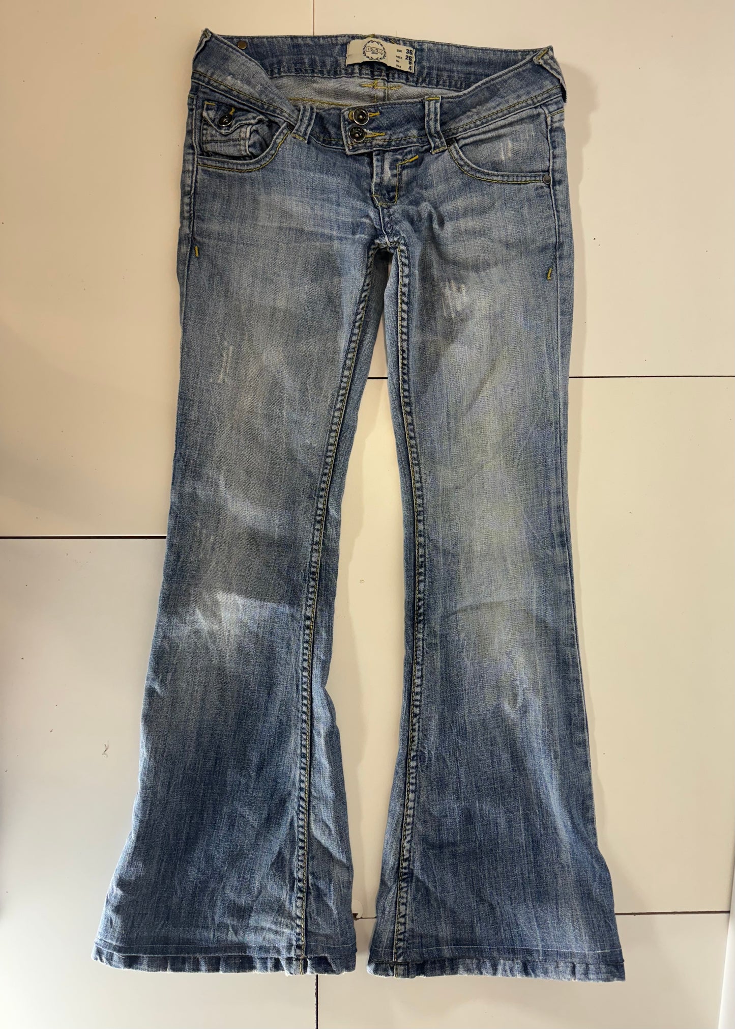 Lågmidjade jeans stl: S