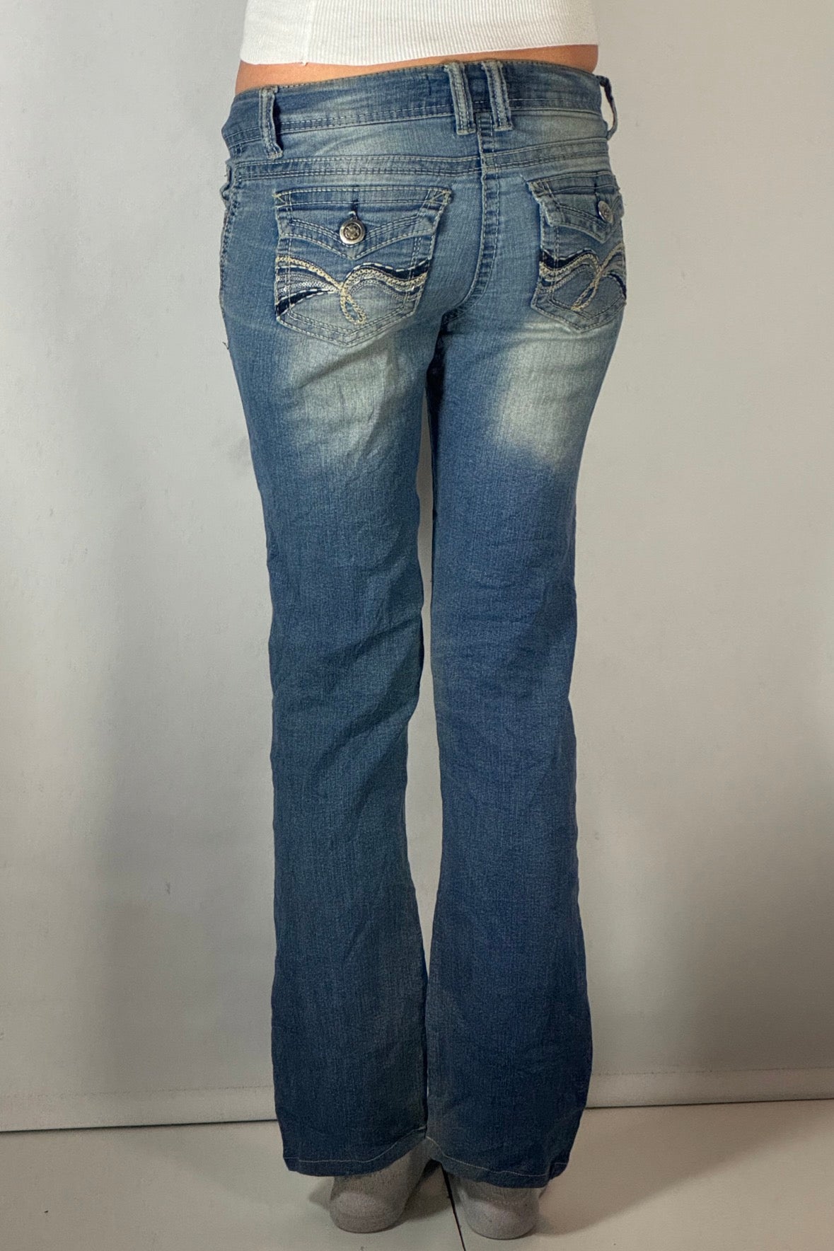 Lågmidjade jeans stl: XS