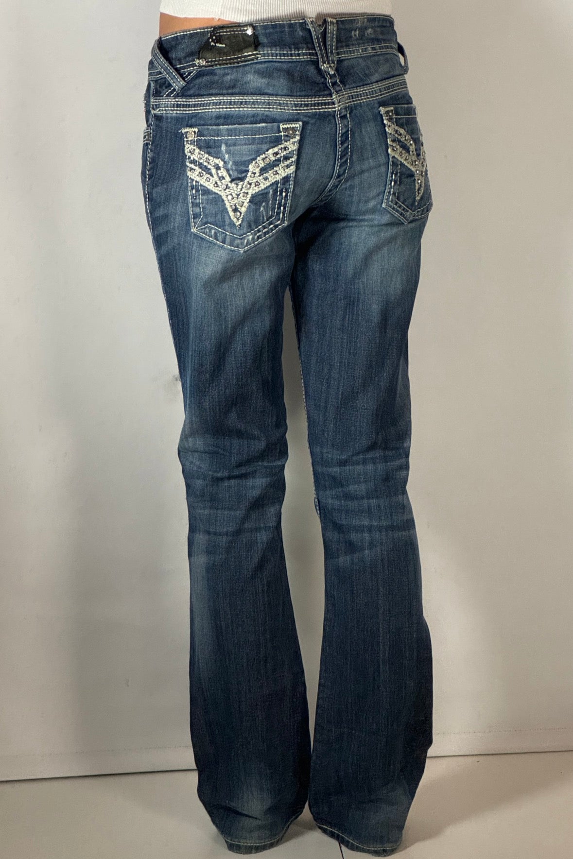 Lågmidjade jeans stl: S