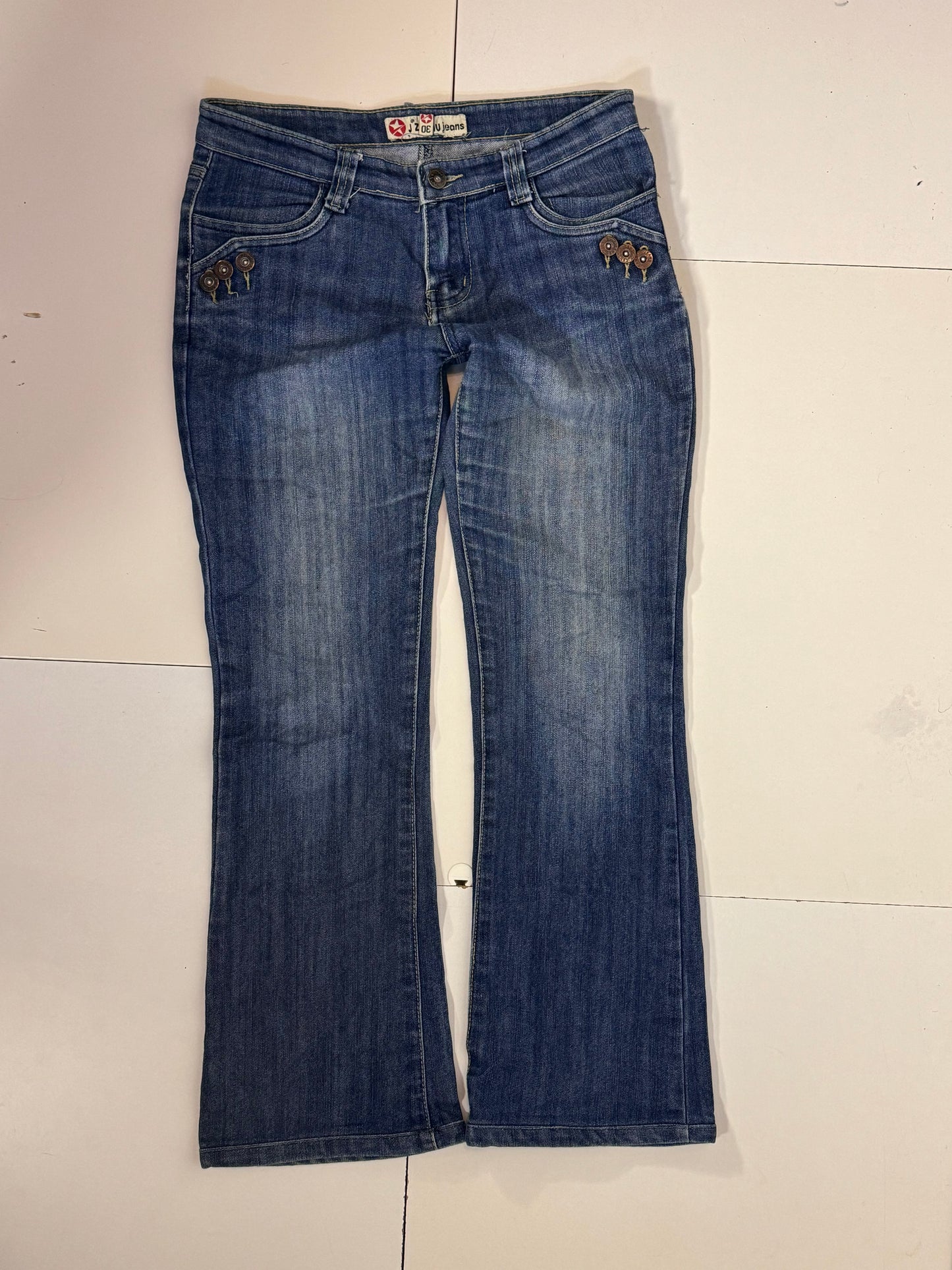 Lågmidjade jeans stl: S