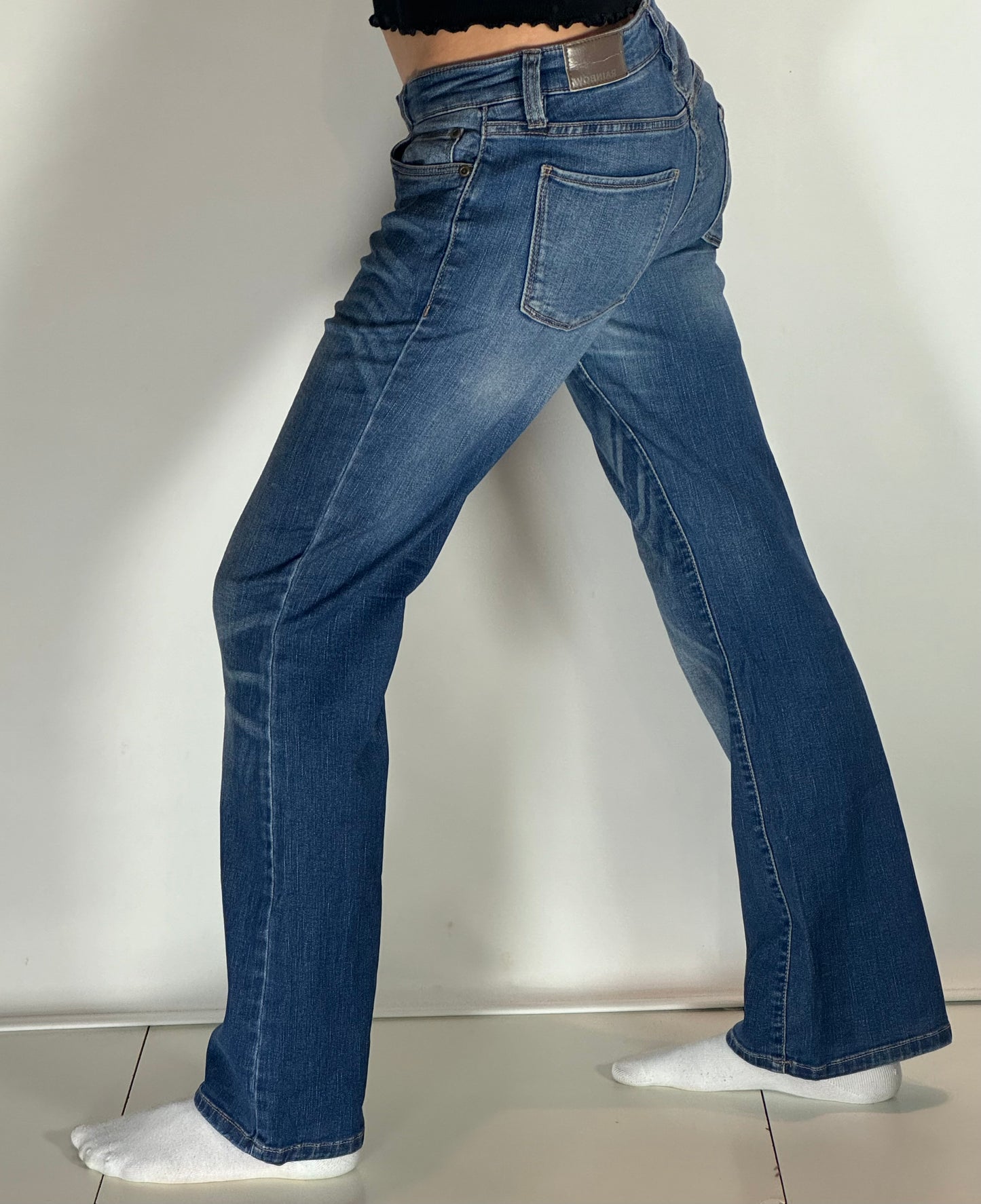 Lågmidjade jeans stl: M