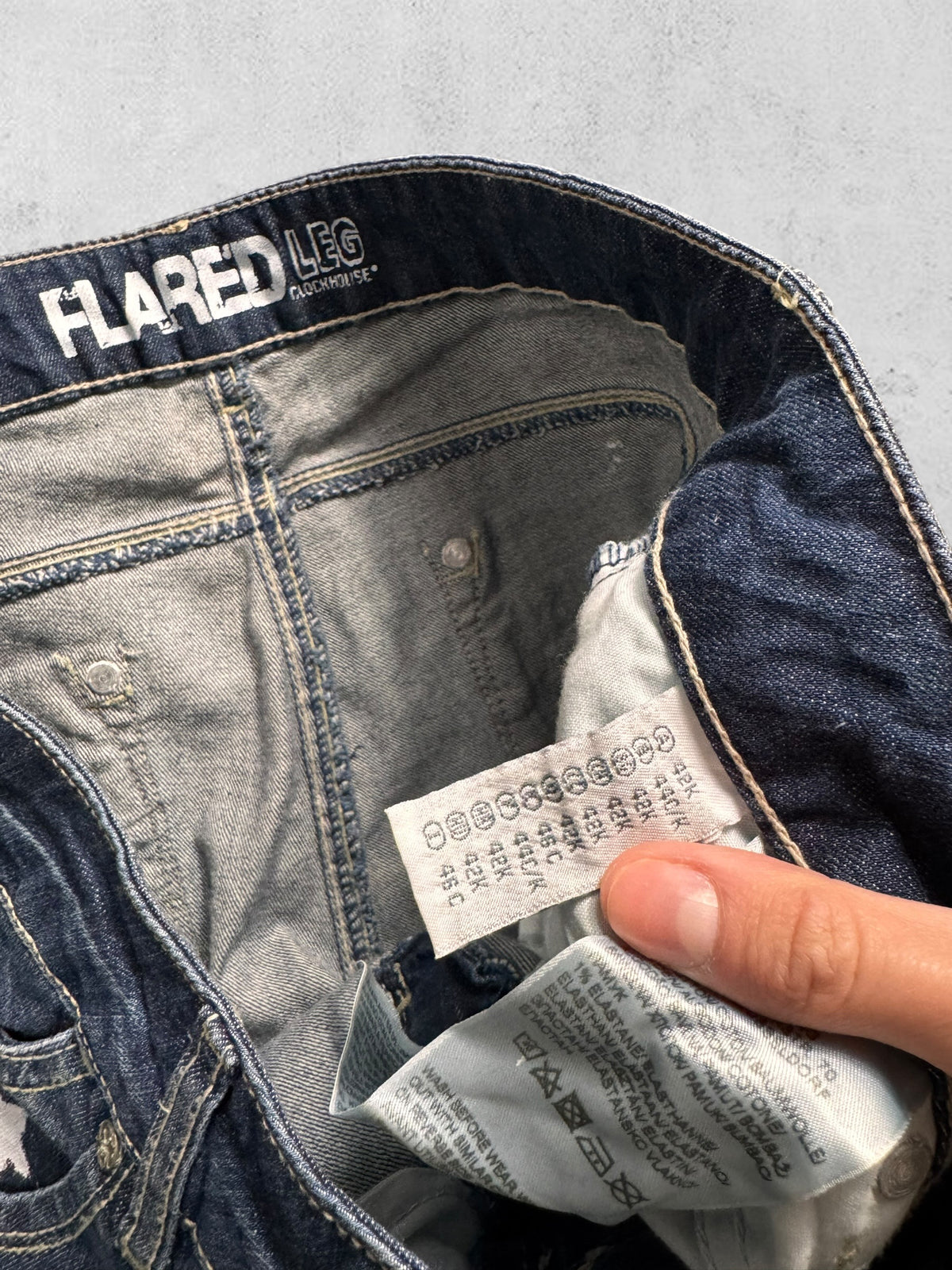 Lågmidjade jeans stl: L