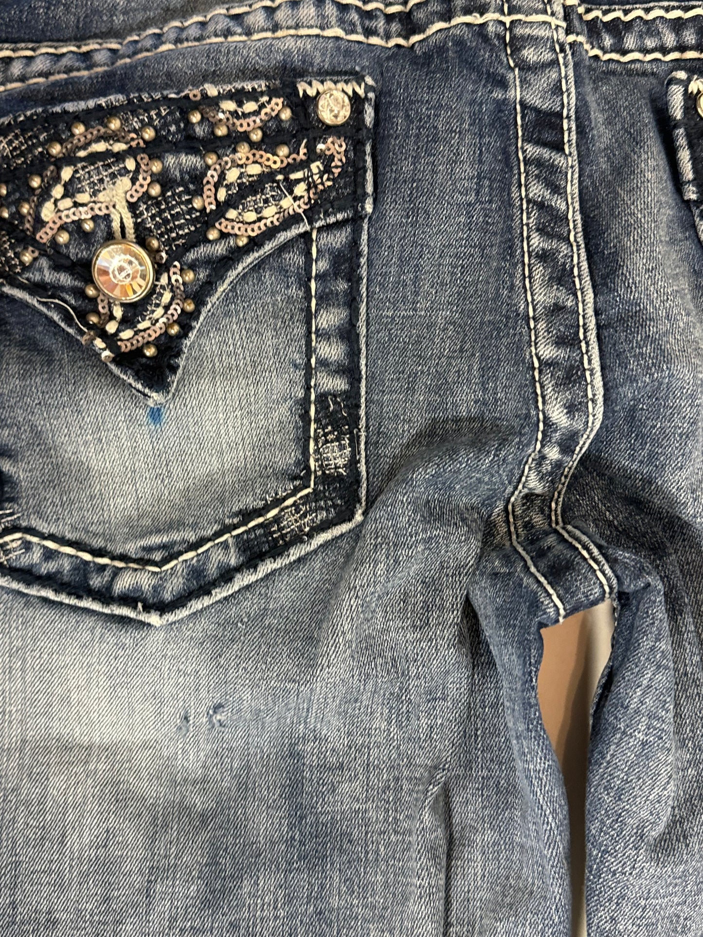 Lågmidjade jeans stl: S