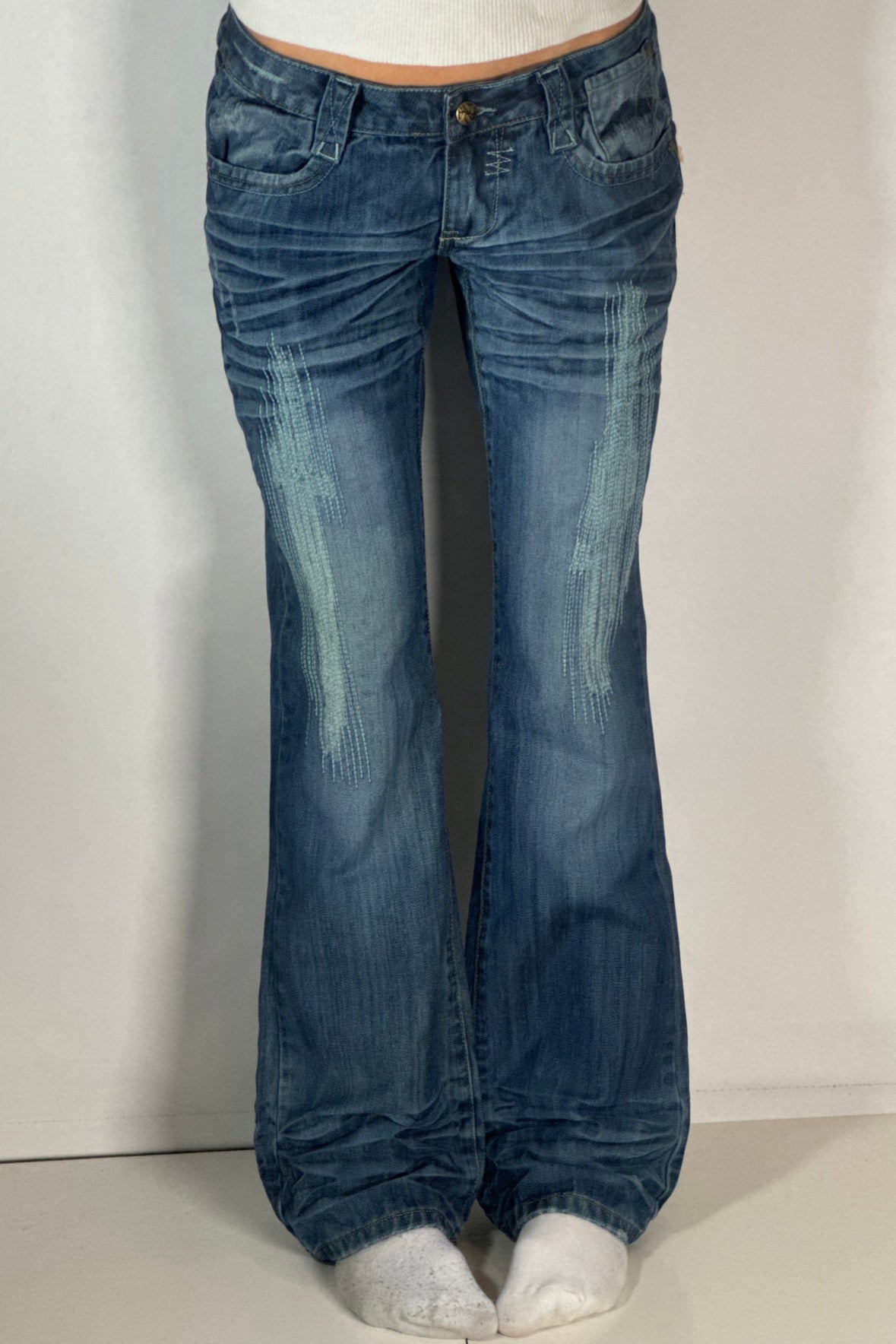 Lågmidjade jeans stl: S