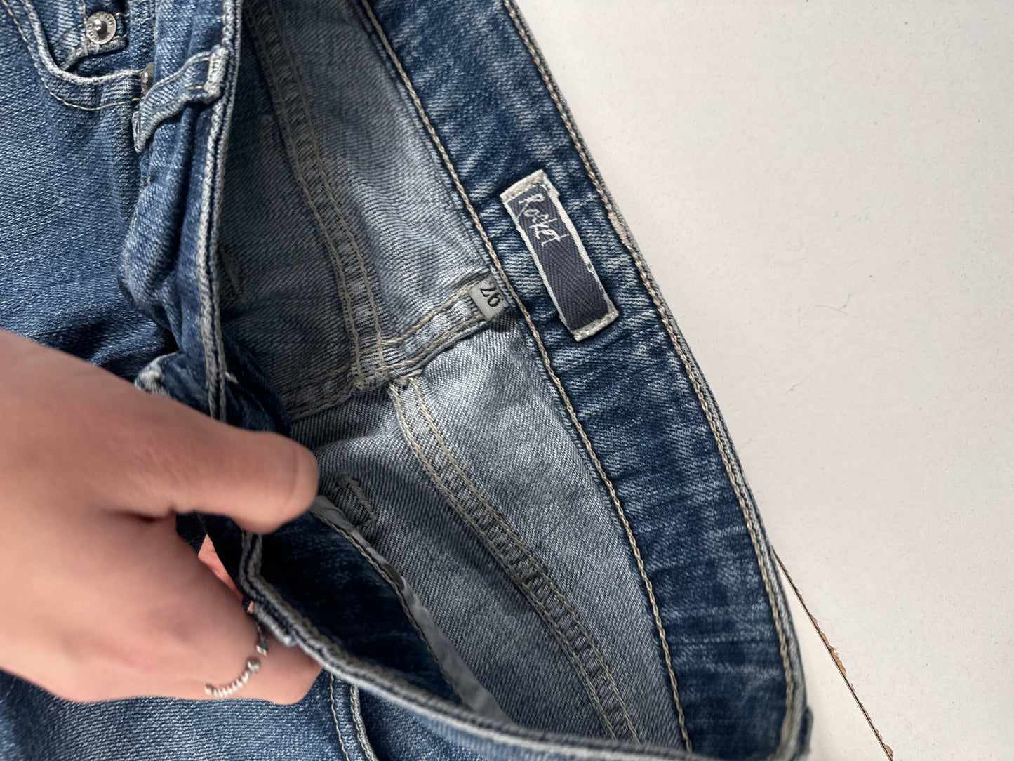 Lågmidjade jeans stl: XXS