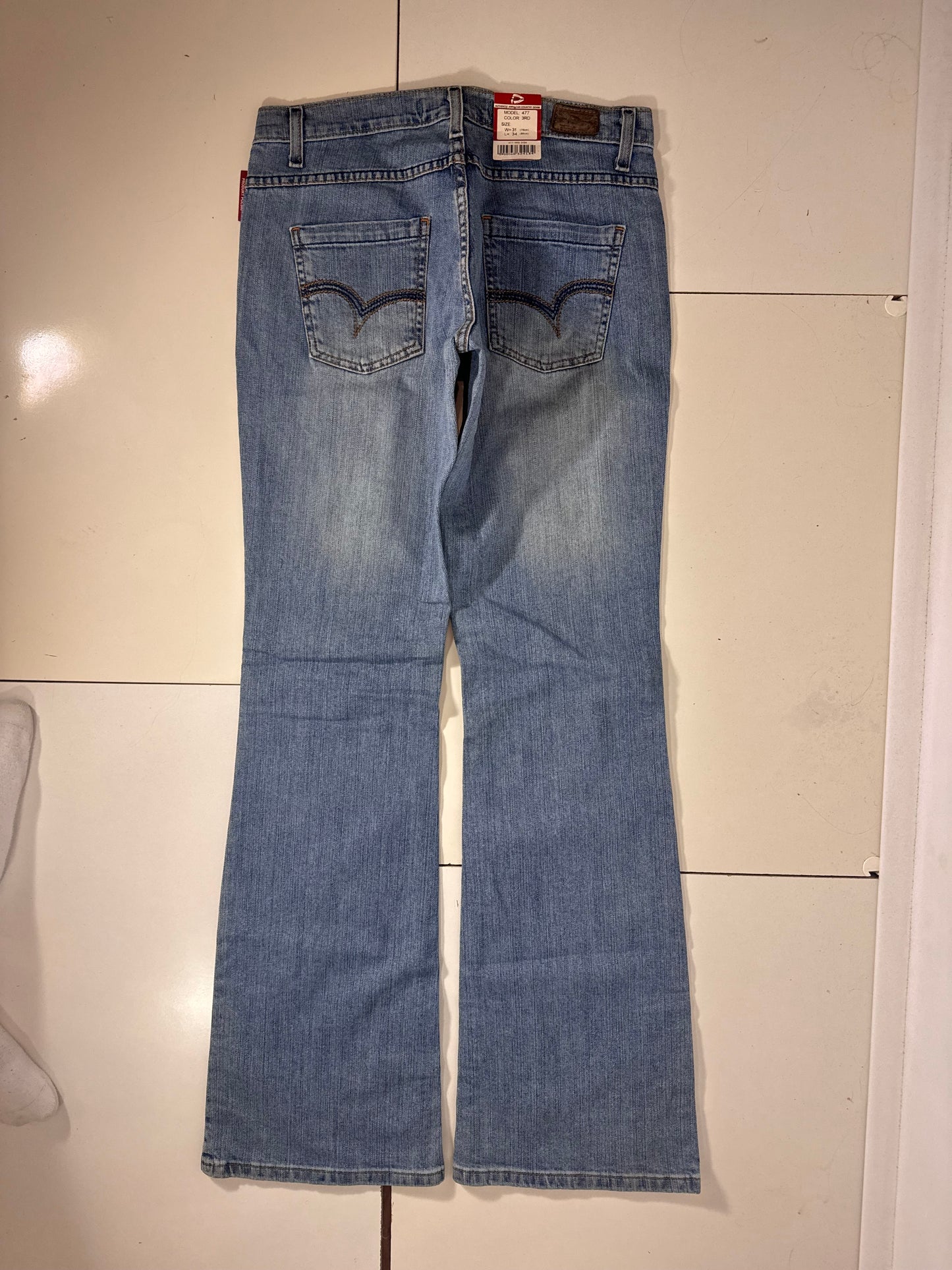 Lågmidjade jeans stl: XS