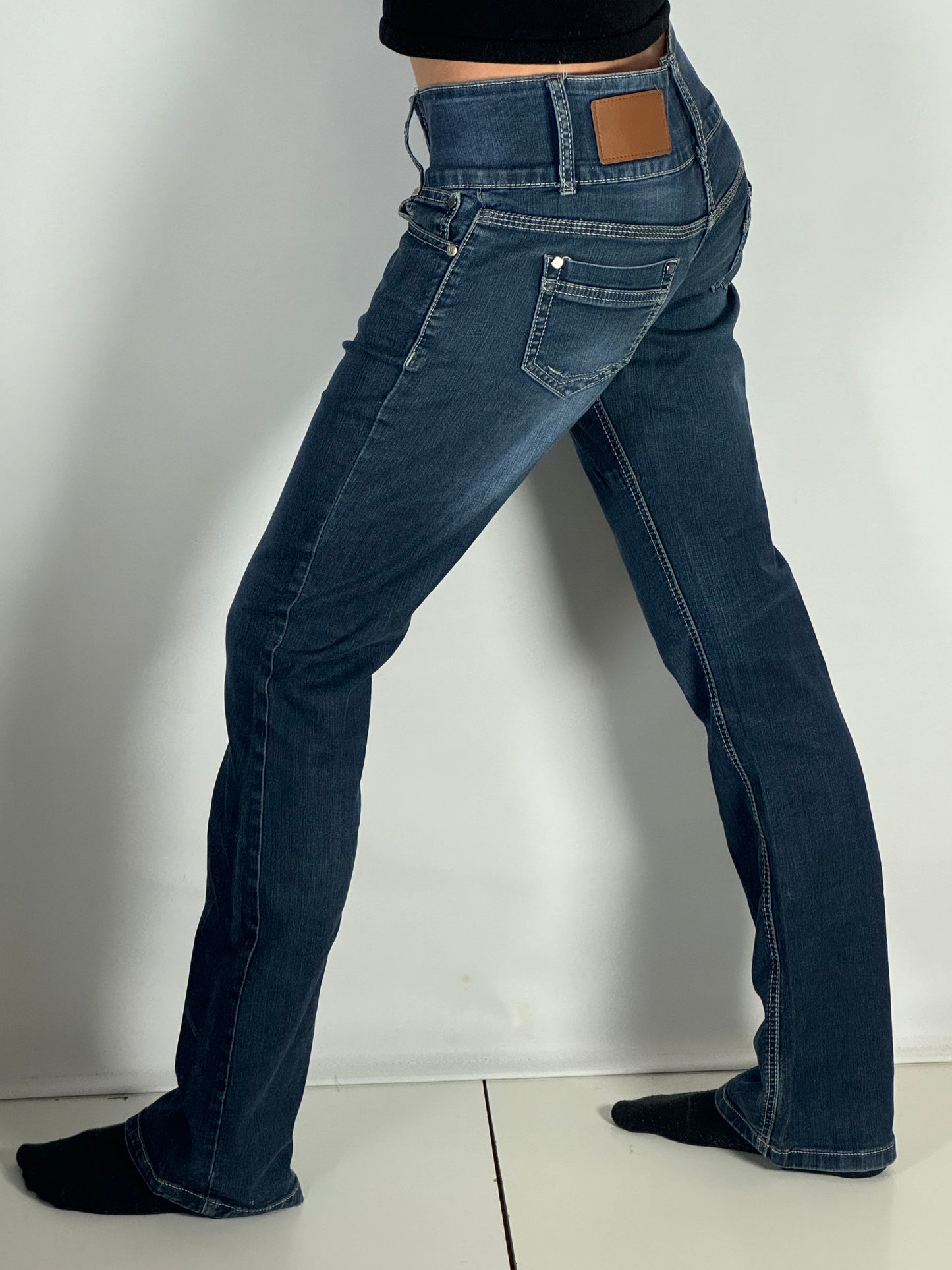 Lågmidjade jeans stl: S