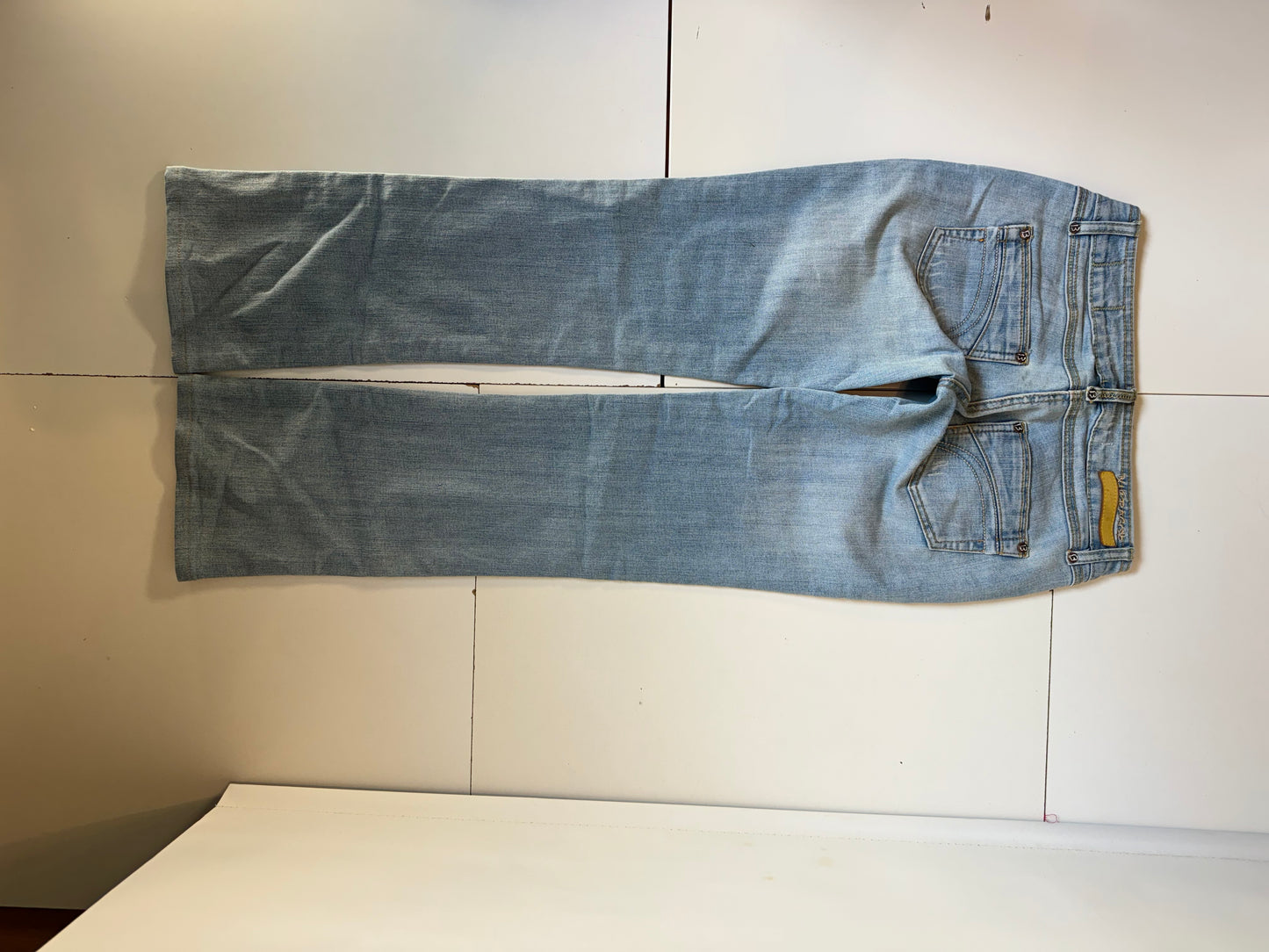 Lågmidjade jeans–stl: XS