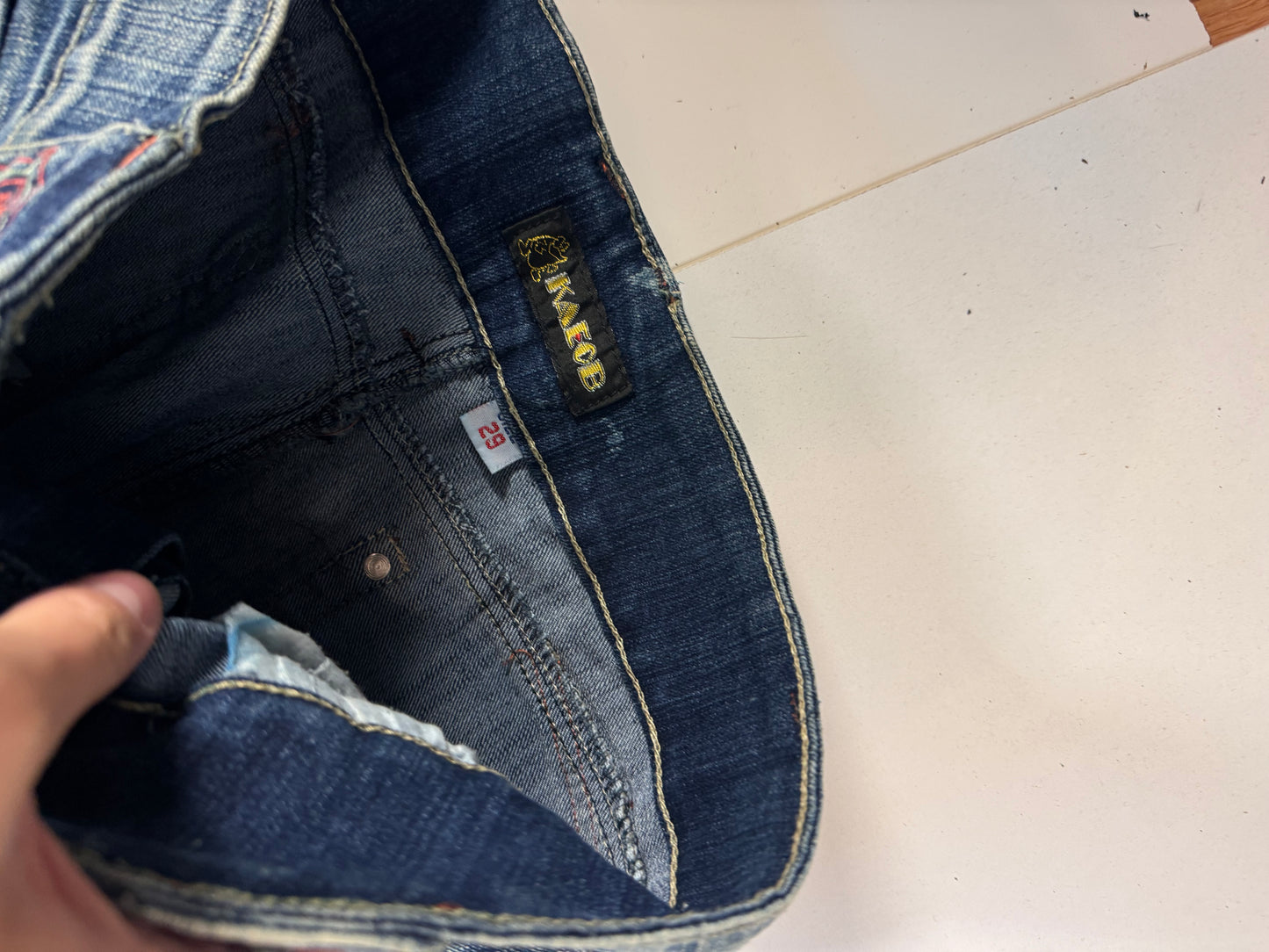 Lågmidjade jeans stl: XS