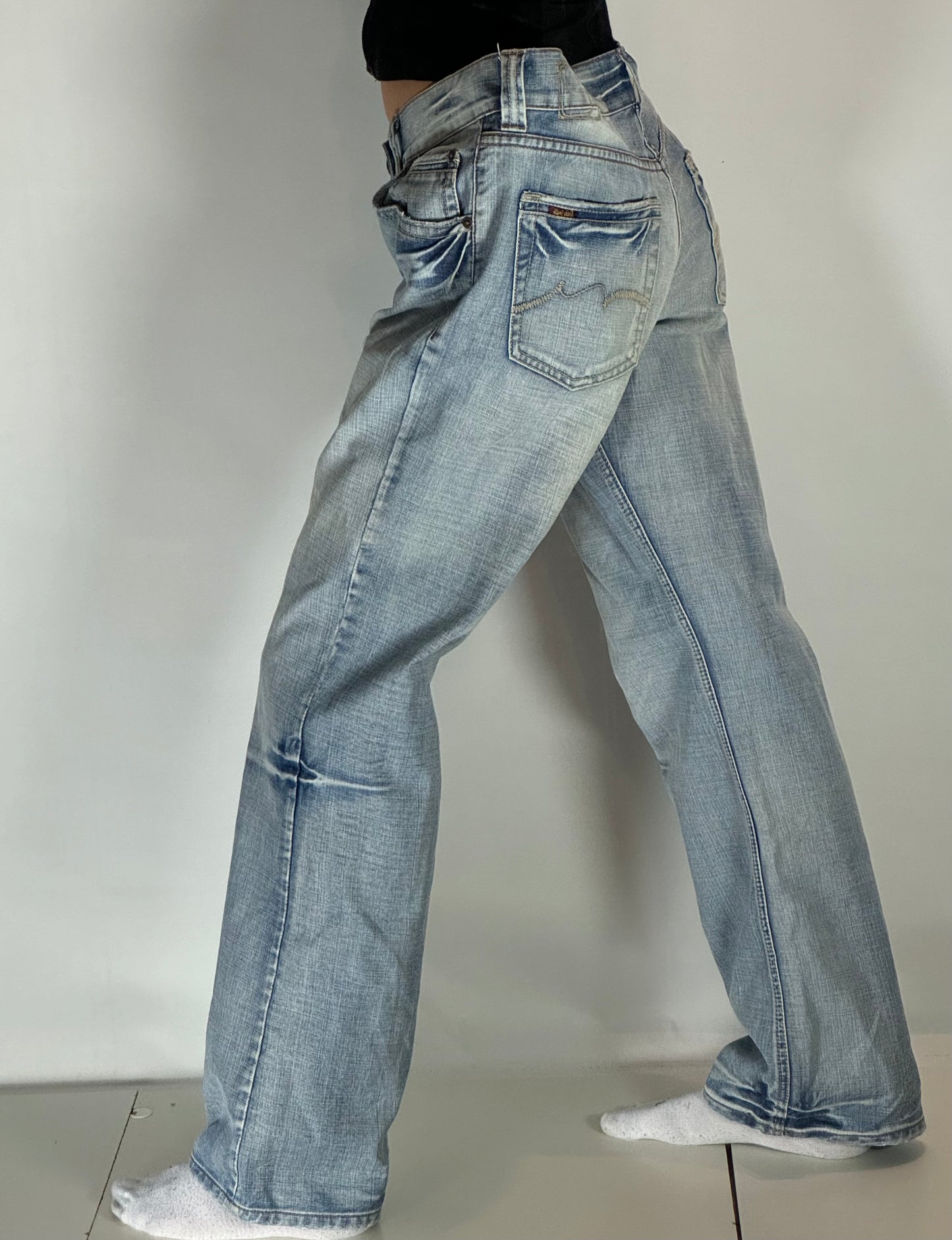 Lågmidjade jeans stl: L