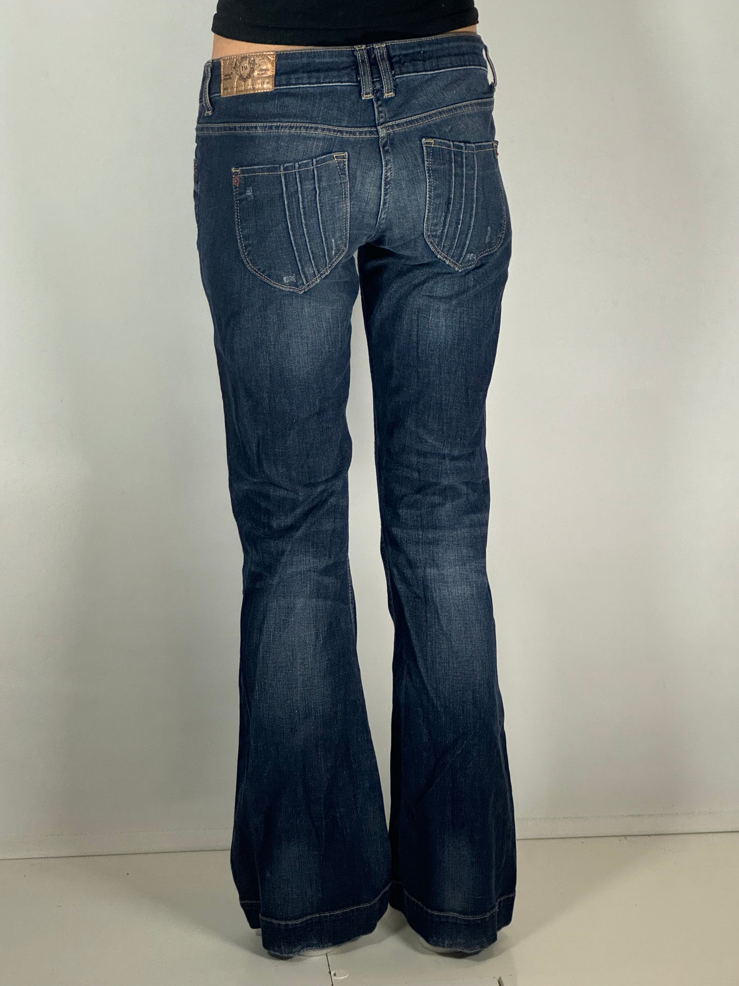 Lågmidjade jeans stl: S