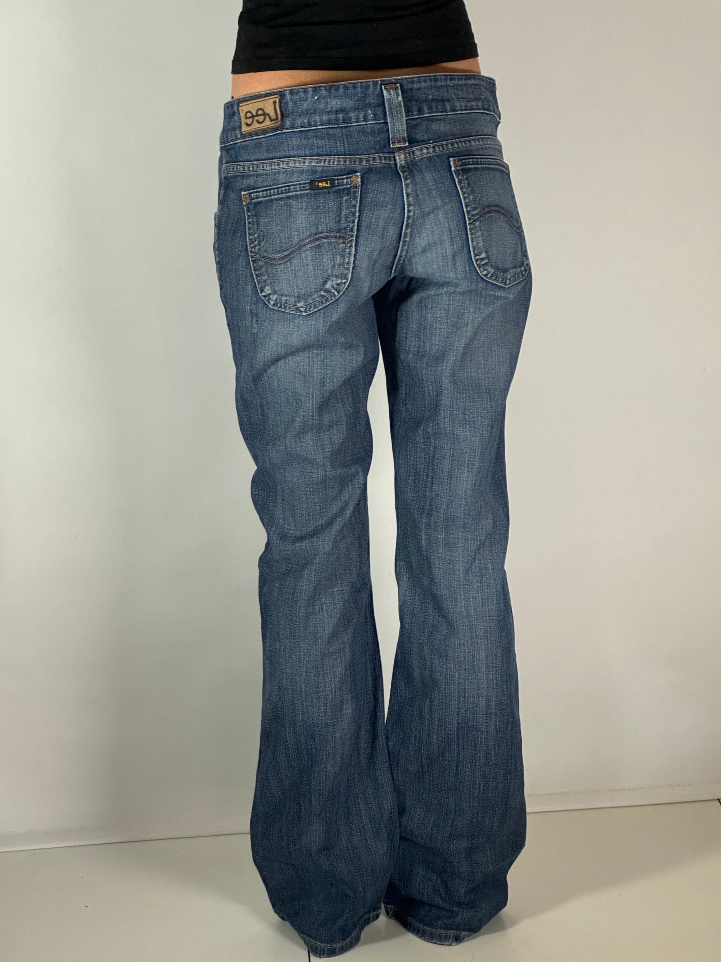 Lågmidjade jeans stl: M