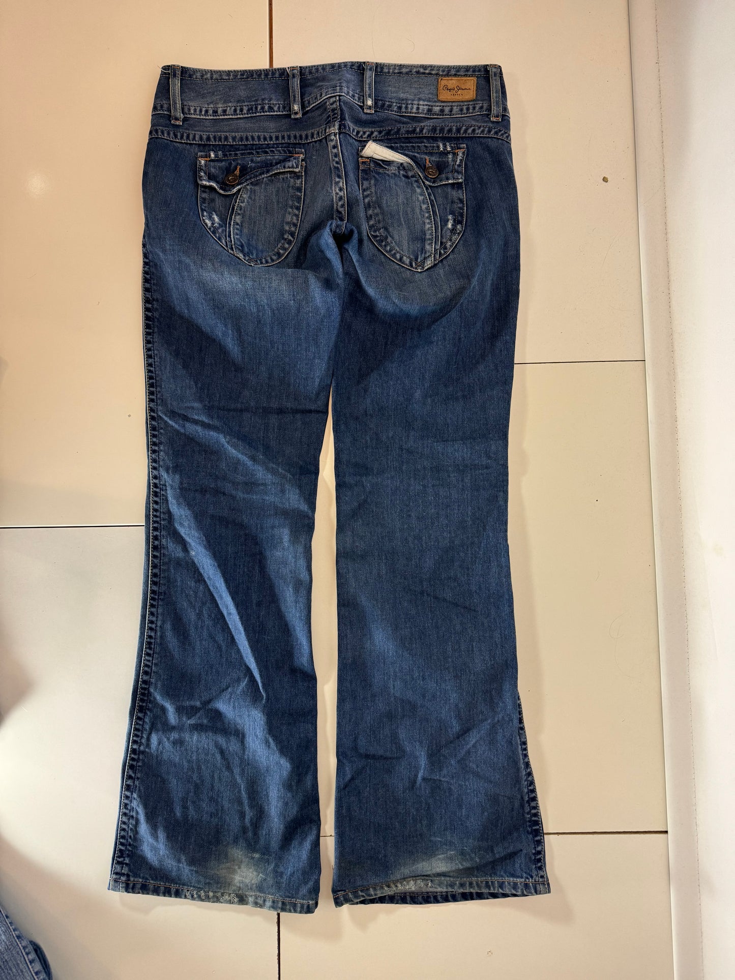 Lågmidjade jeans stl: L