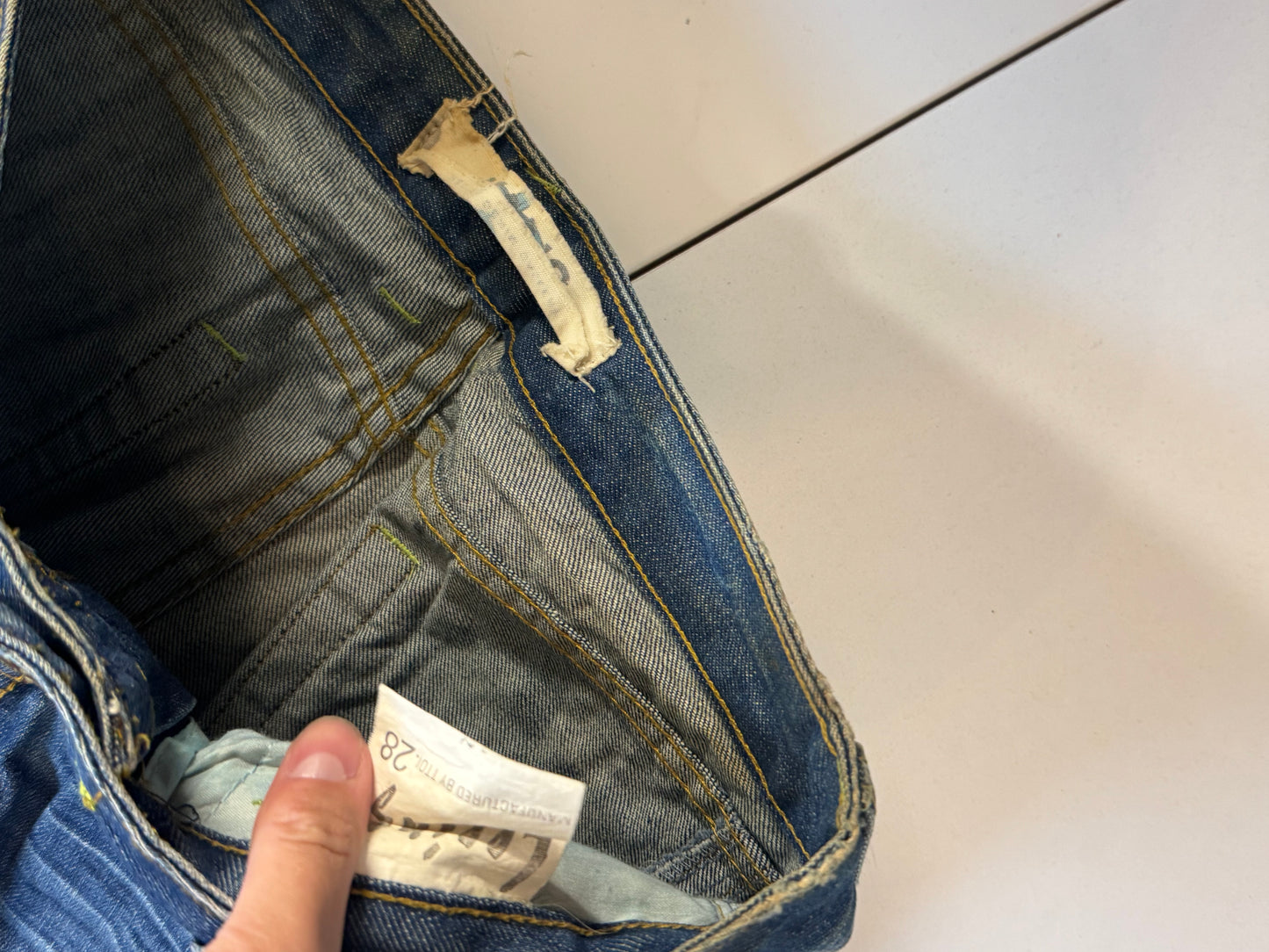 Lågmidjade jeans stl: XXS