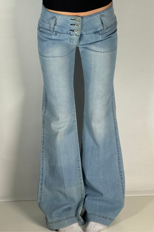 Lågmidjade jeans stl: S