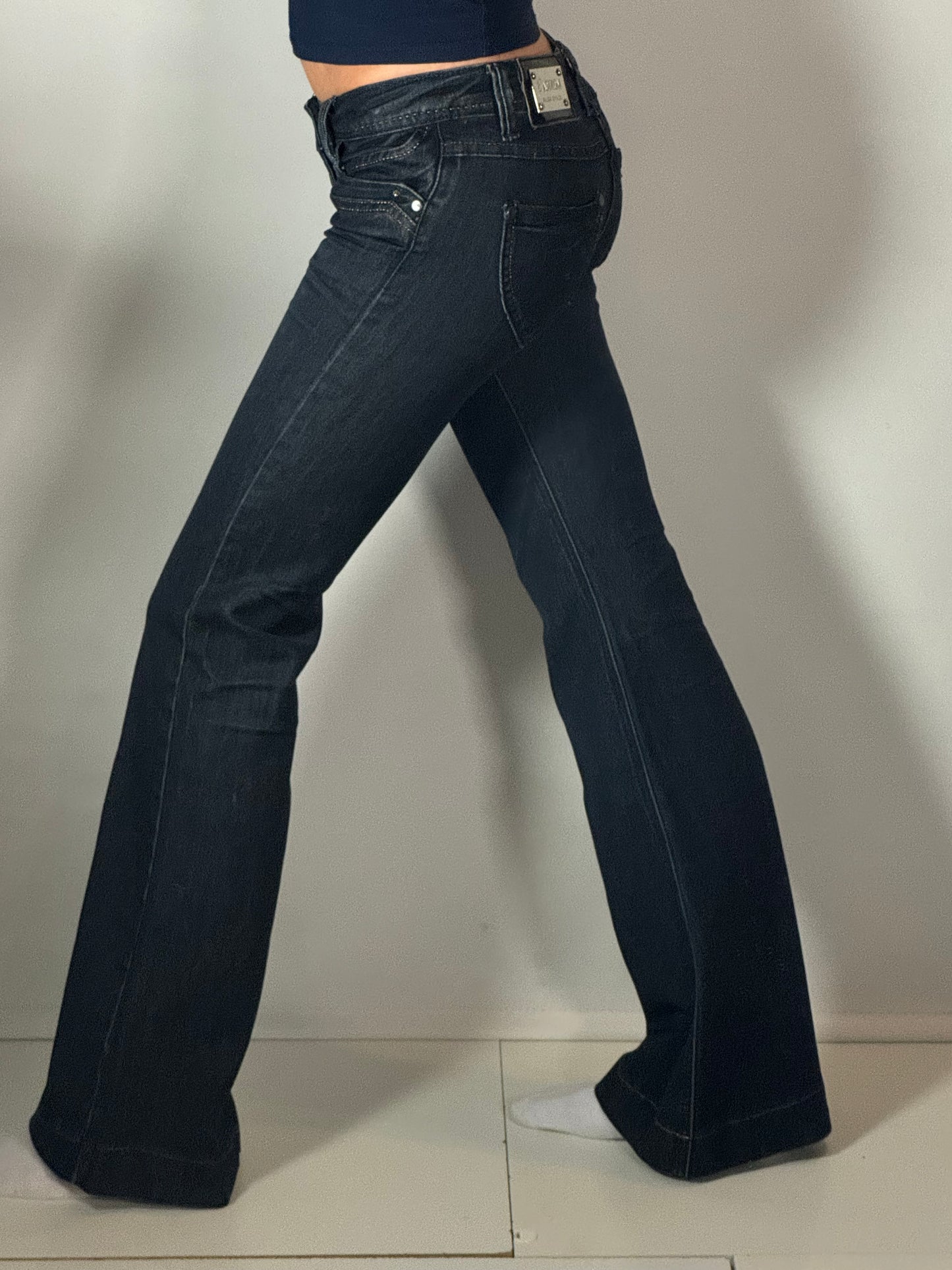 Lågmidjade jeans stl: XS