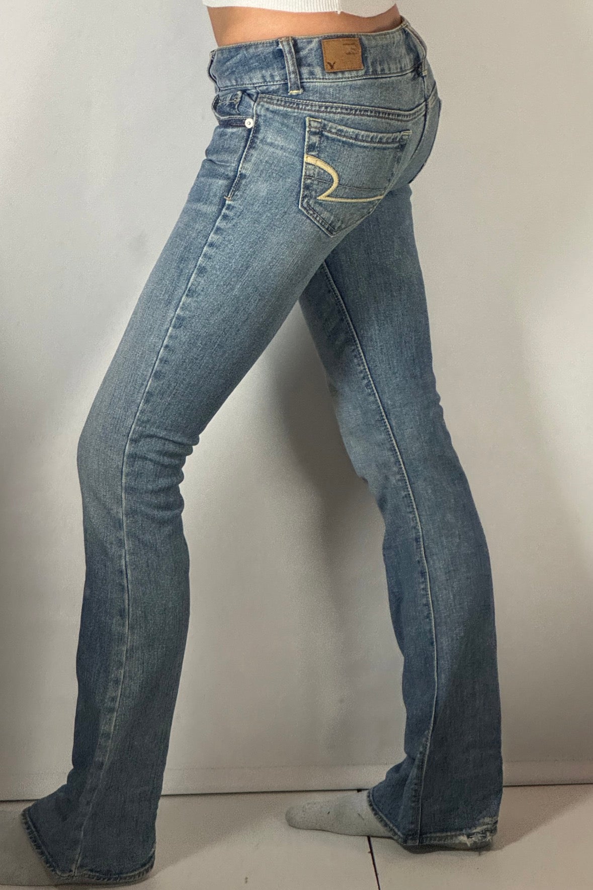 Lågmidjade jeans stl: XS
