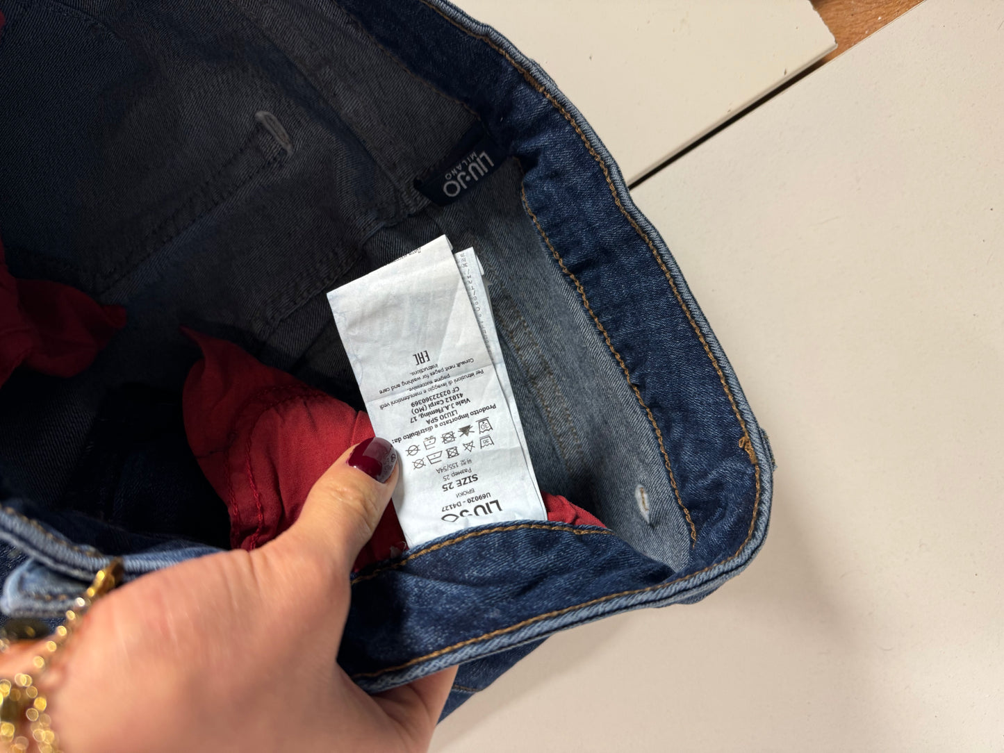 Lågmidjade jeans stl: XXS