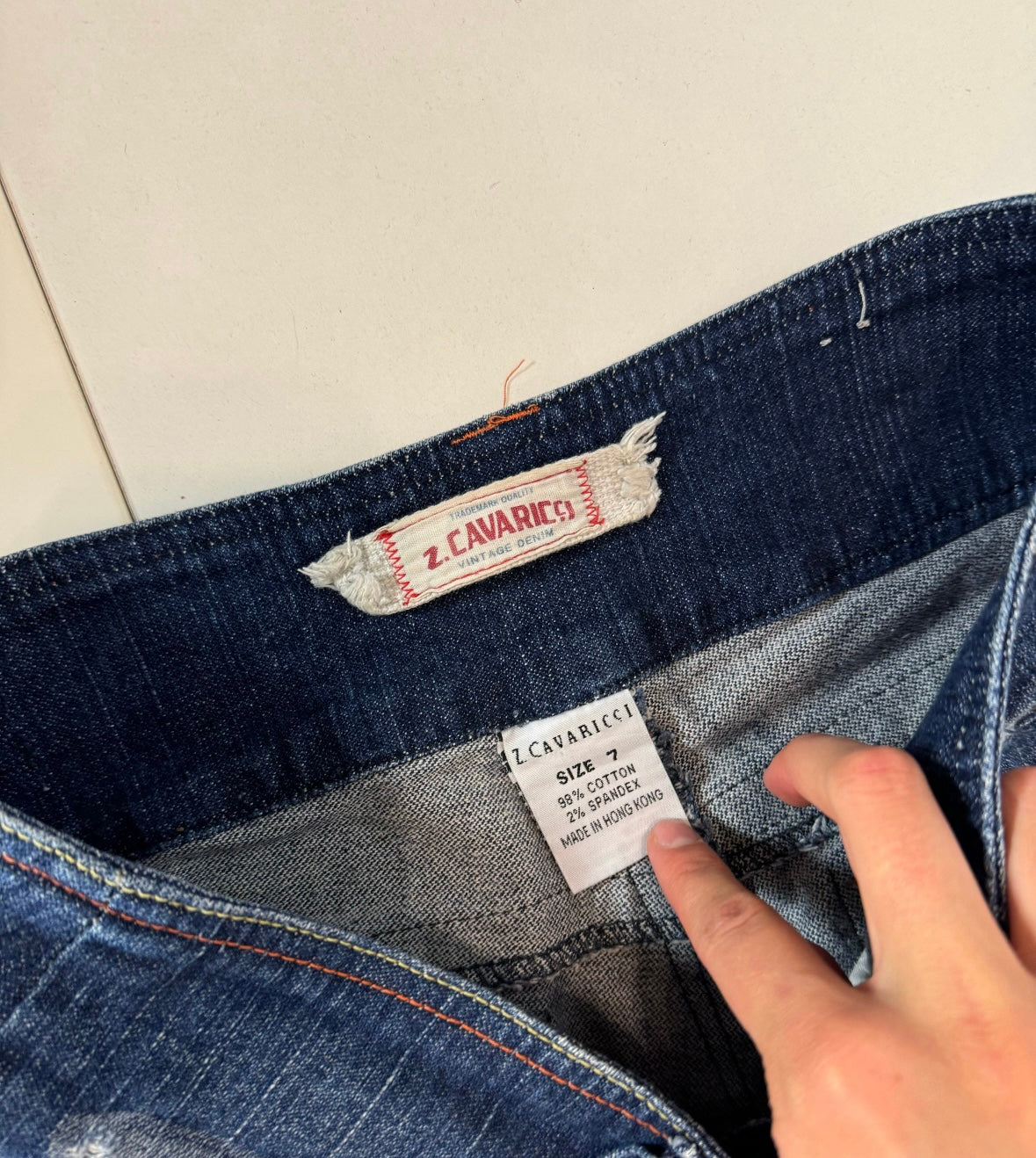 Lågmidjade jeans stl: S/M