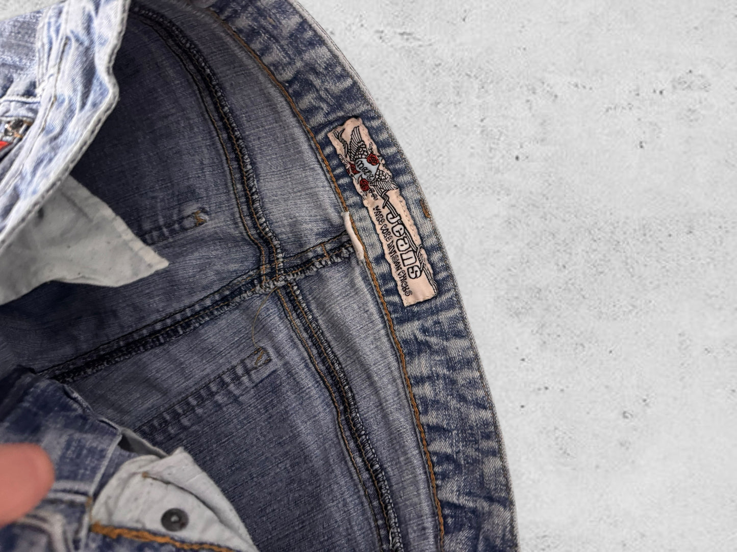 Low-rise jeans size: (copy 3)